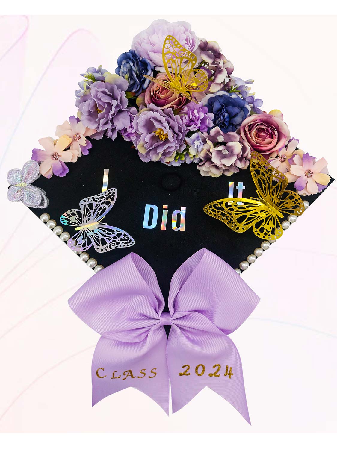 Graduation Cap Decoration Kit DIY Craft - 3 Colors Available