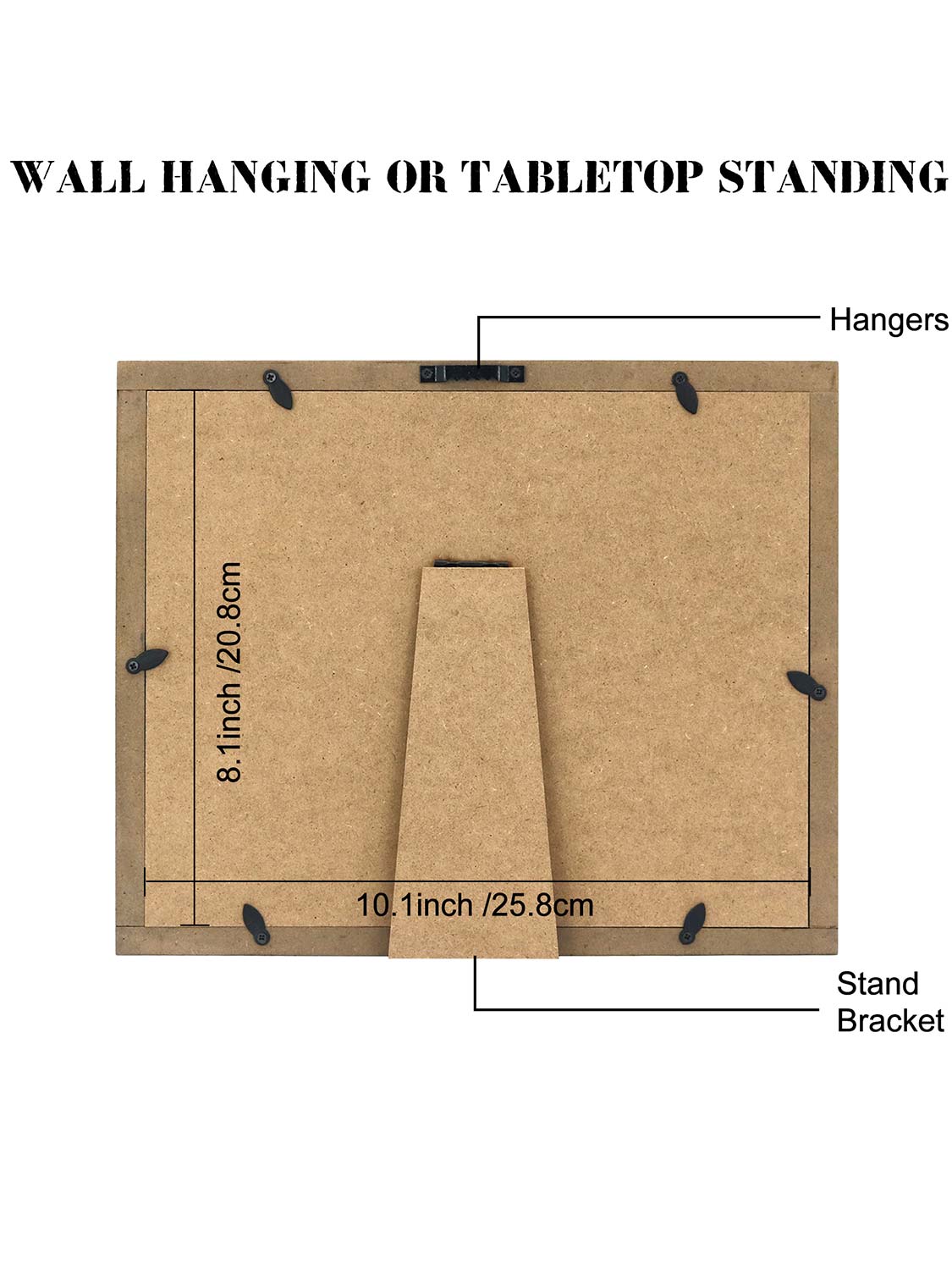 Class of 2026 Graduation Laser Engraved Wood Photo Frame for 5x7 & 8x10 Photo - 4 Styles Available