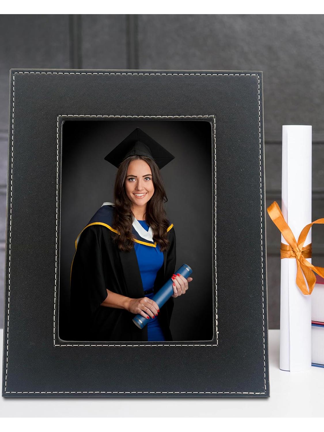 Graduation PU 5 x 7 Picture Photo Frame Gifts - 3 Styles Available