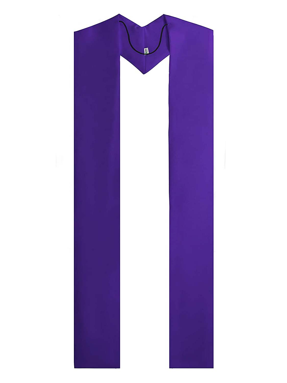 Clerical Overlay Plain Stole - 4 Colors Available