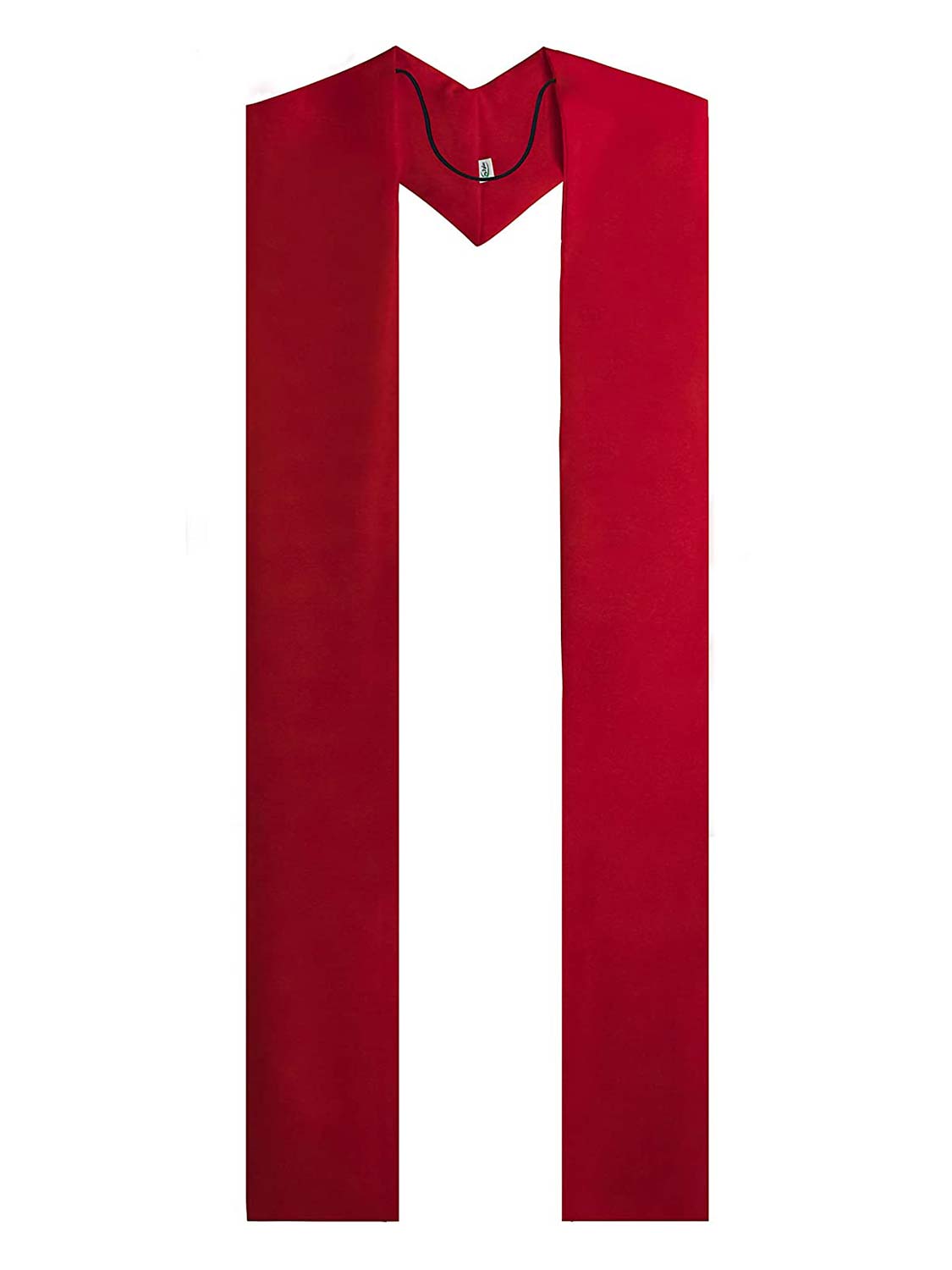 Clerical Overlay Plain Stole - 4 Colors Available