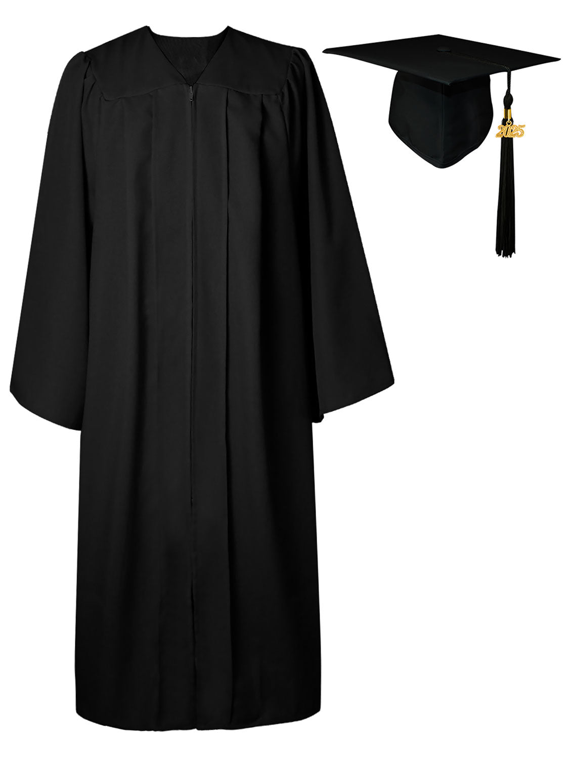 Economy Bachelors Cap and Gown Set - 12 Colors Available