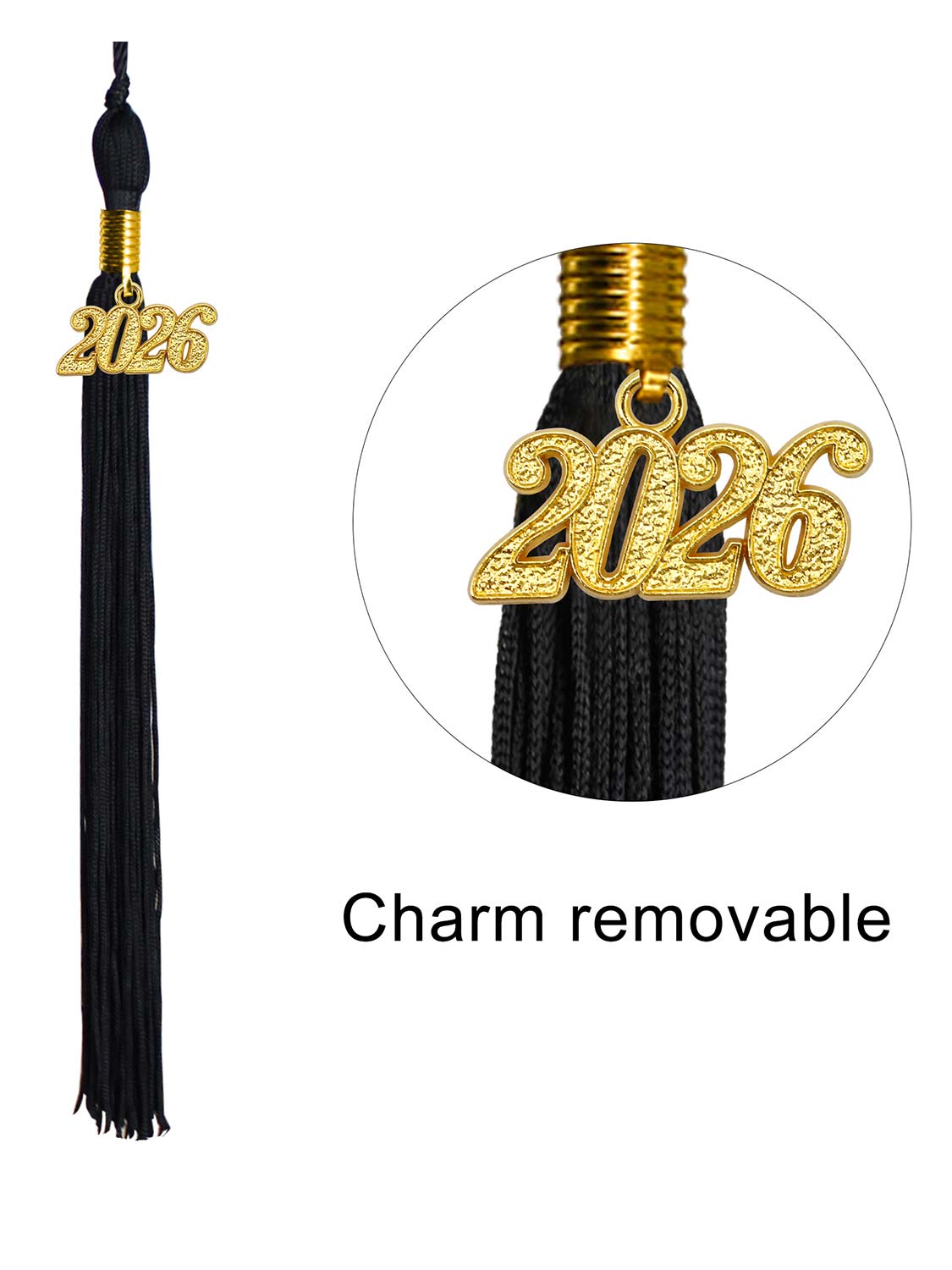 Matte High School Graduation Cap and Gown Set - 12 Colors Available