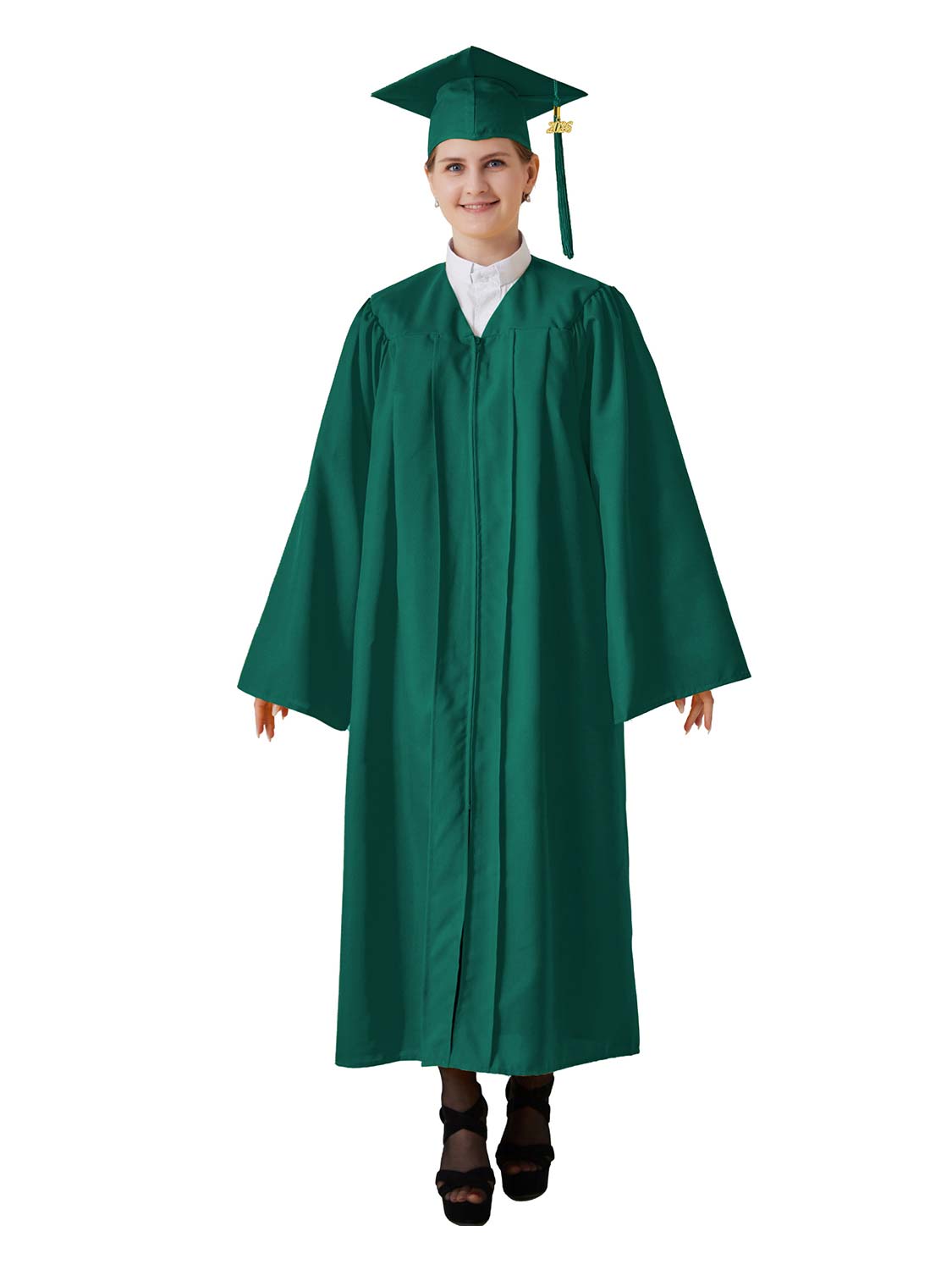 Economy Bachelors Cap and Gown Set - 12 Colors Available