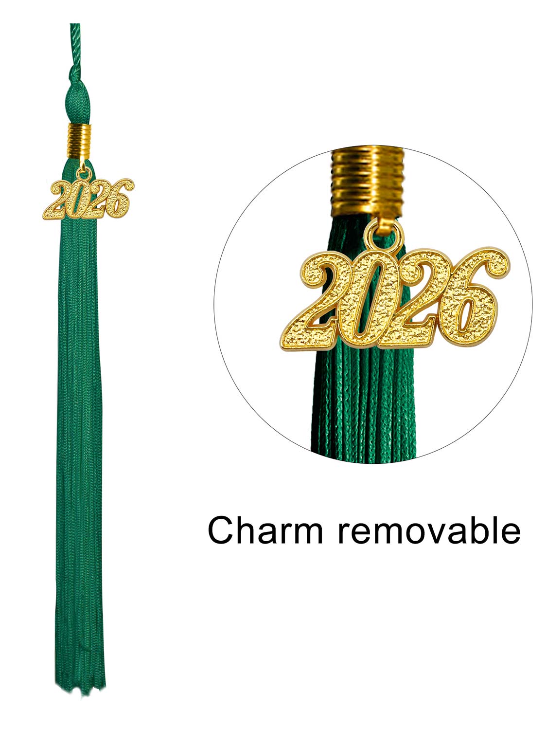 Matte High School Graduation Cap and Gown Set - 12 Colors Available