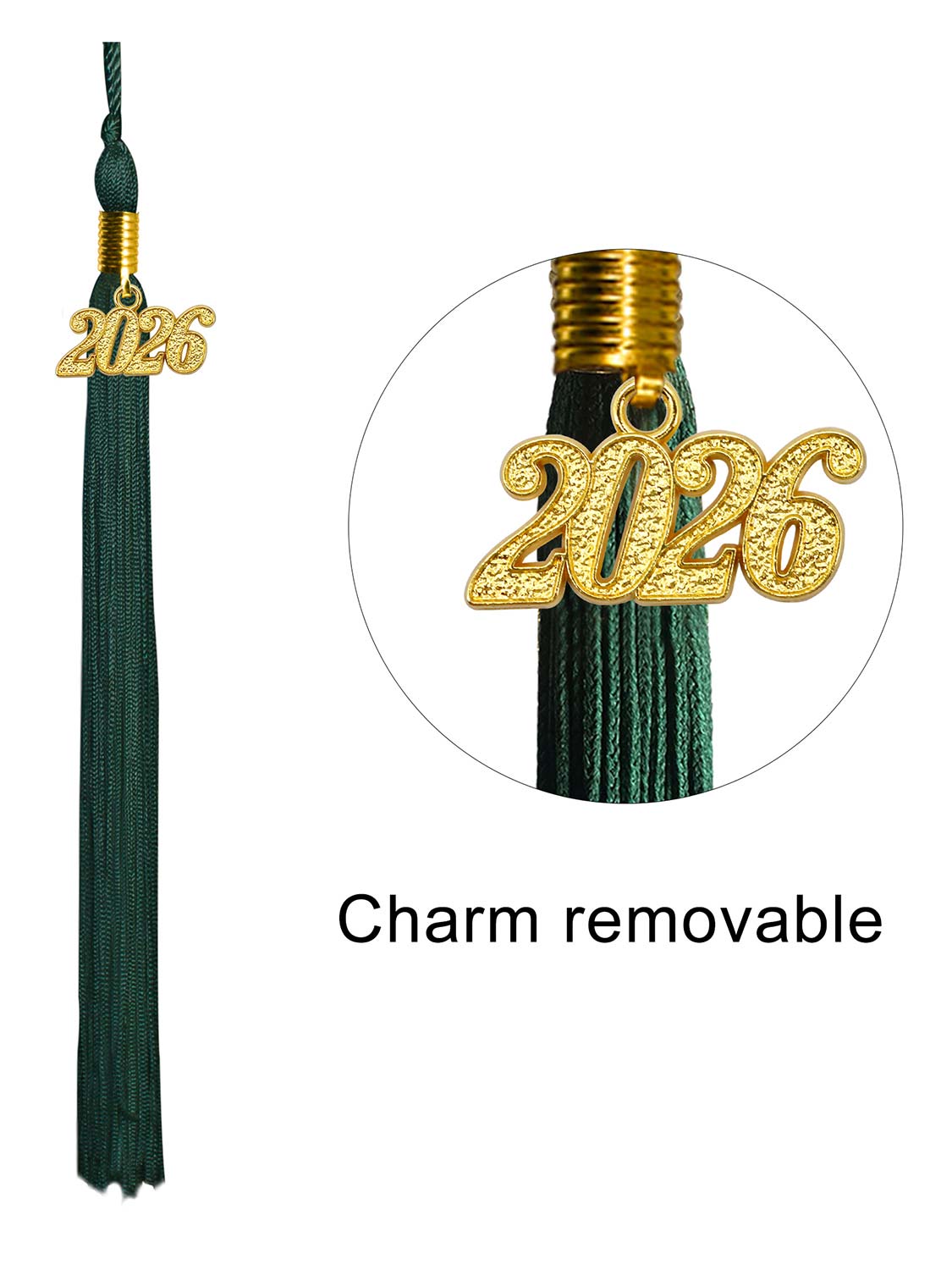 Matte High School Graduation Cap and Gown Set - 12 Colors Available