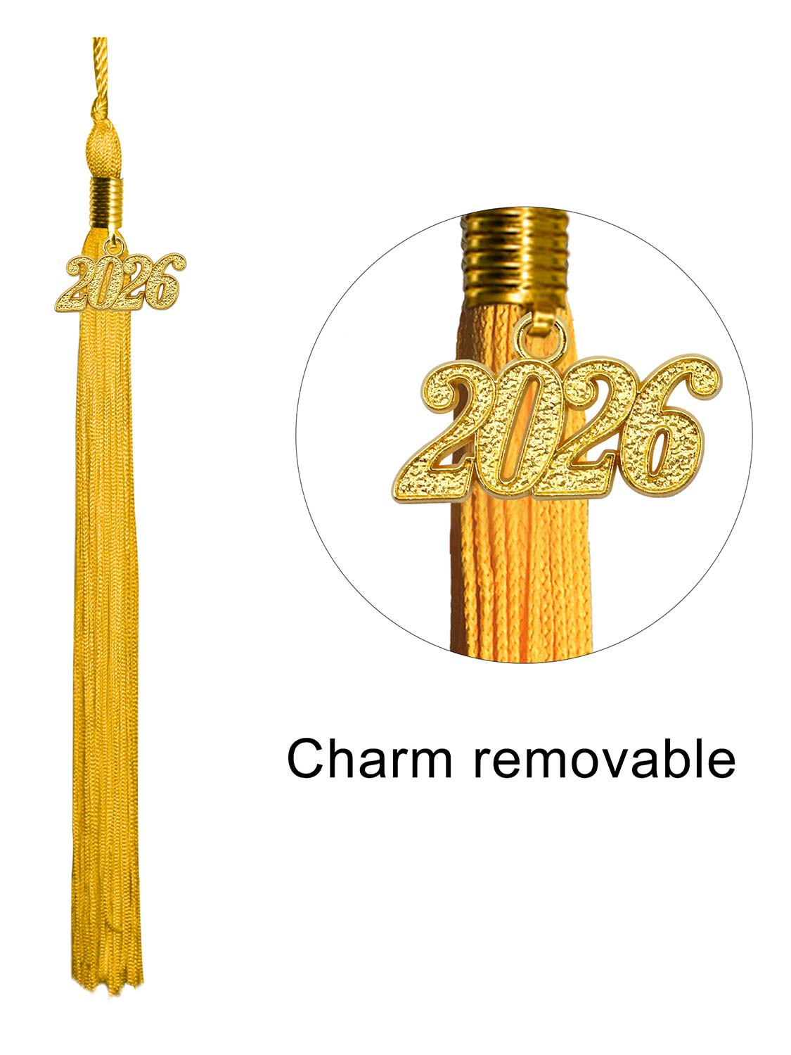 Matte High School Graduation Cap and Gown Set - 12 Colors Available