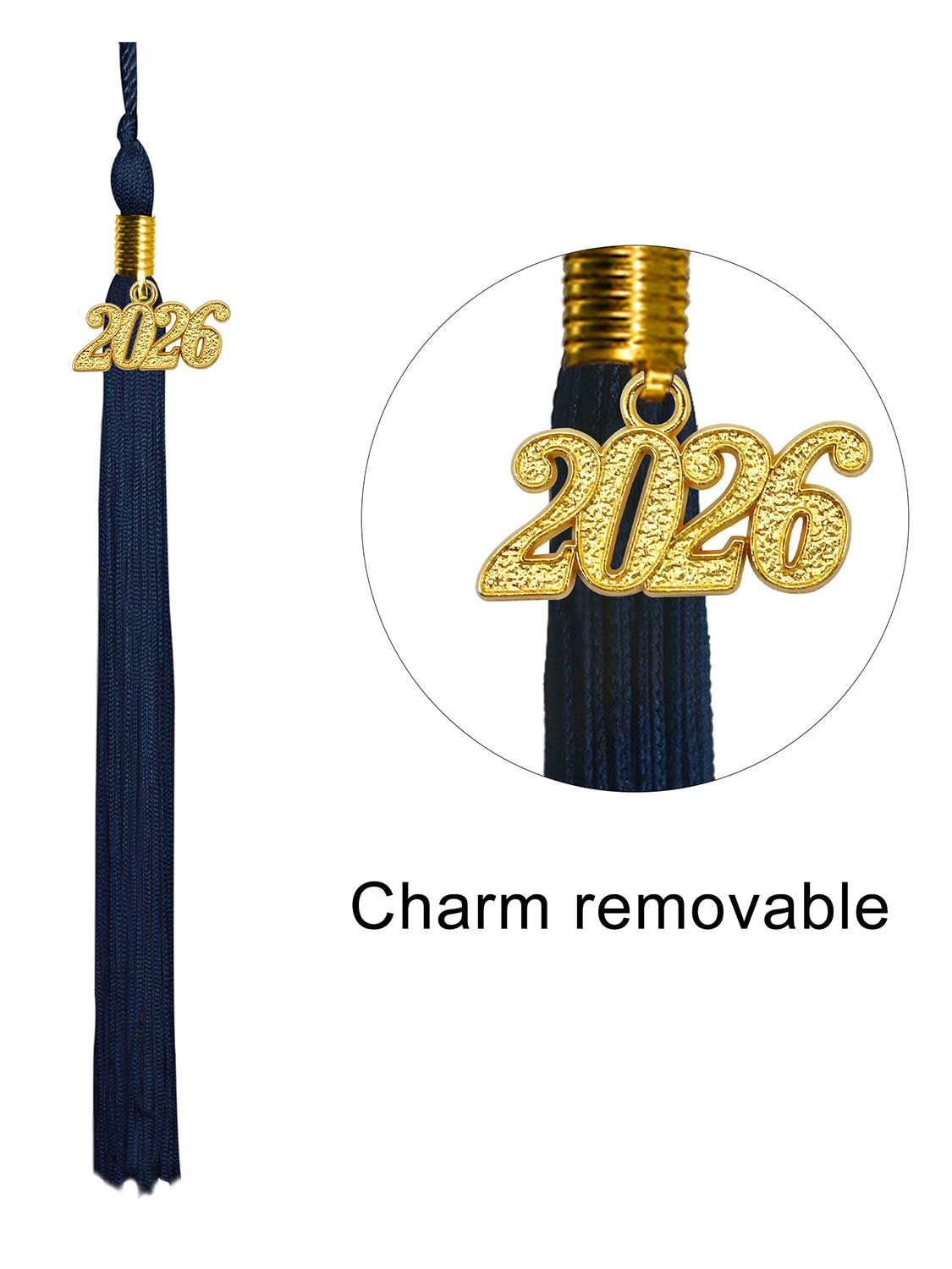 Matte High School Graduation Cap and Gown Set - 12 Colors Available