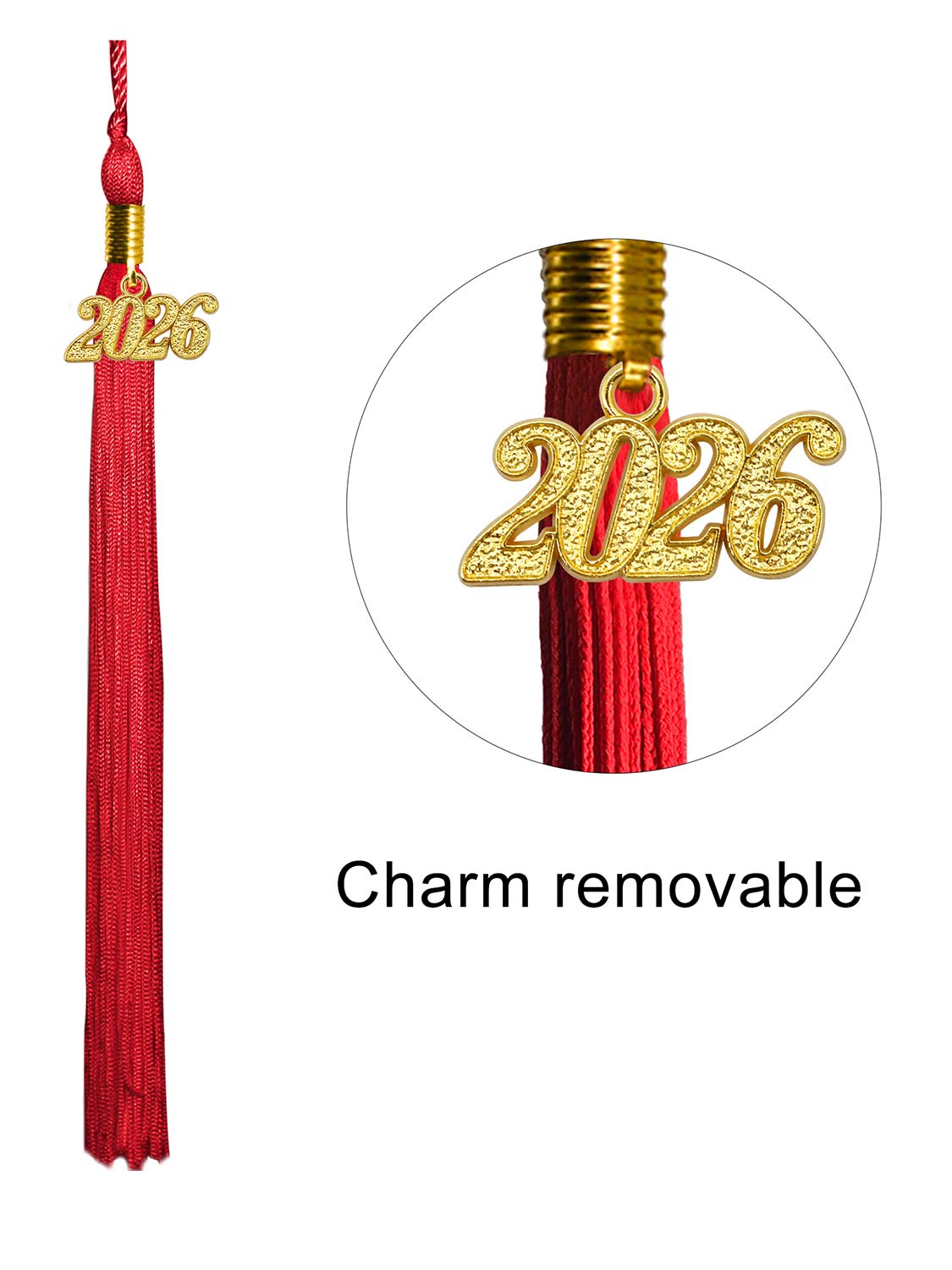 Matte High School Graduation Cap and Gown Set - 12 Colors Available