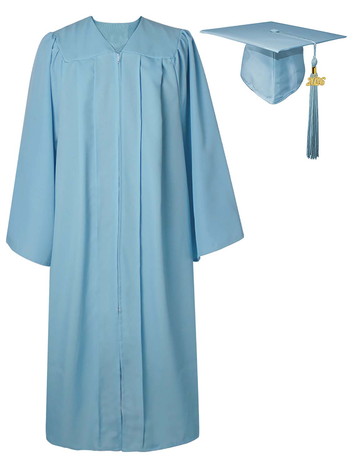 Economy Bachelors Cap and Gown Set - 12 Colors Available