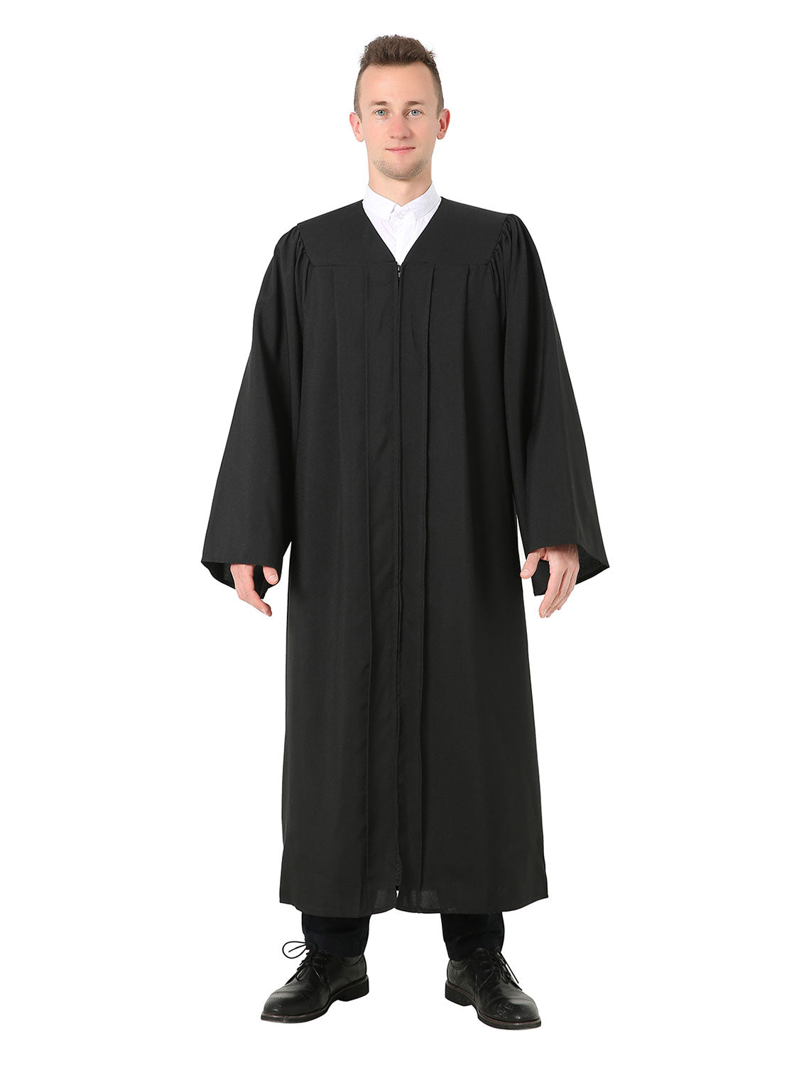 Unisex Matte Choir Robe for Church - 12 Colors Available