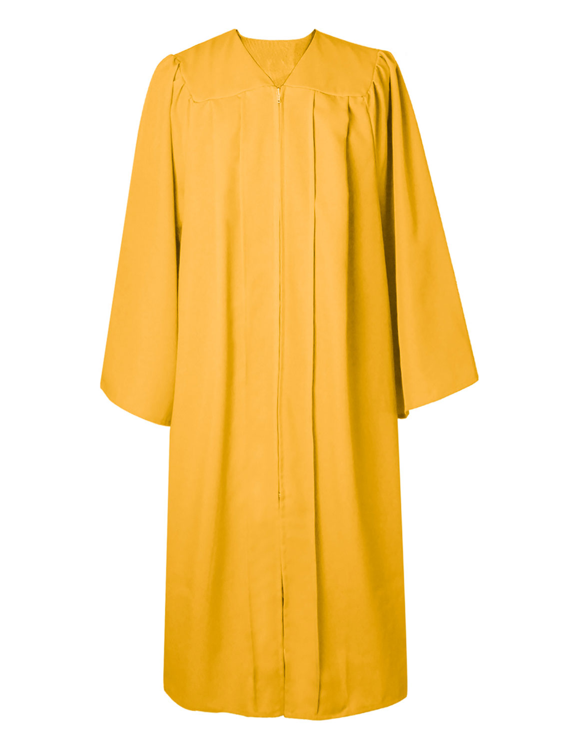 Unisex Matte Choir Robe for Church - 12 Colors Available