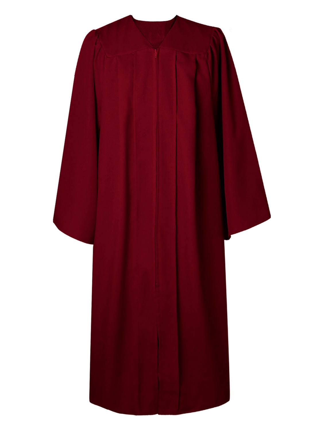 Unisex Matte Choir Robe for Church - 12 Colors Available