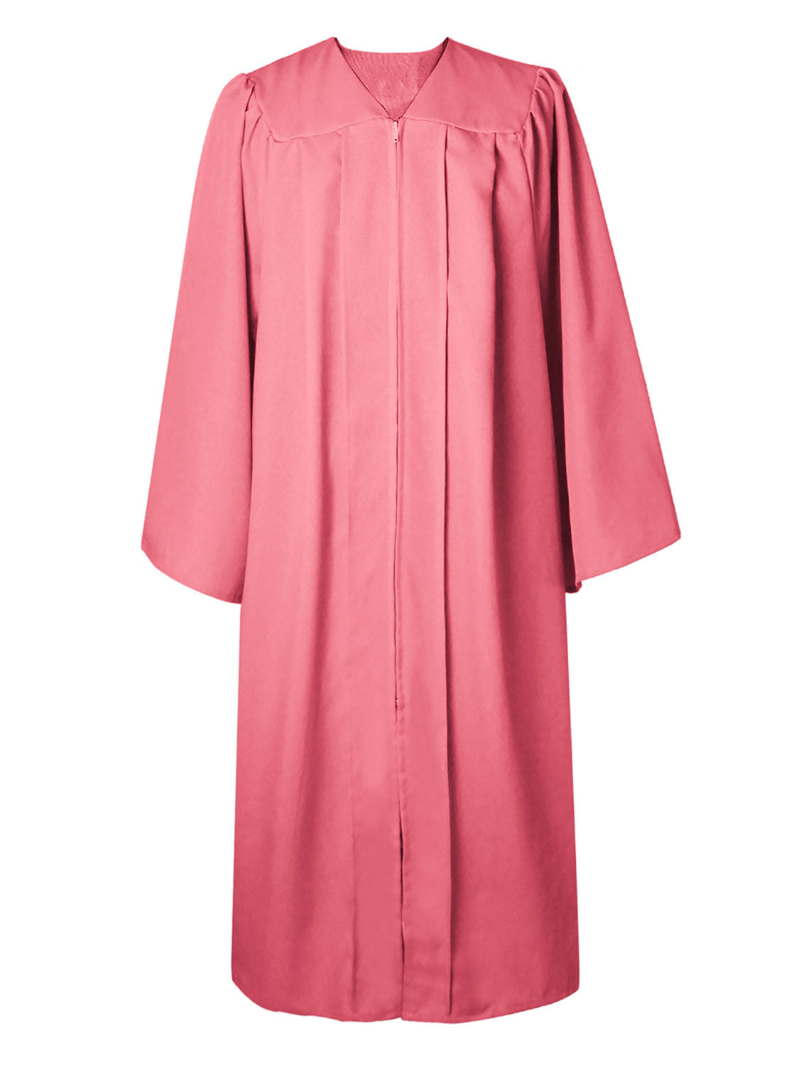 Unisex Matte Choir Robe for Church - 12 Colors Available