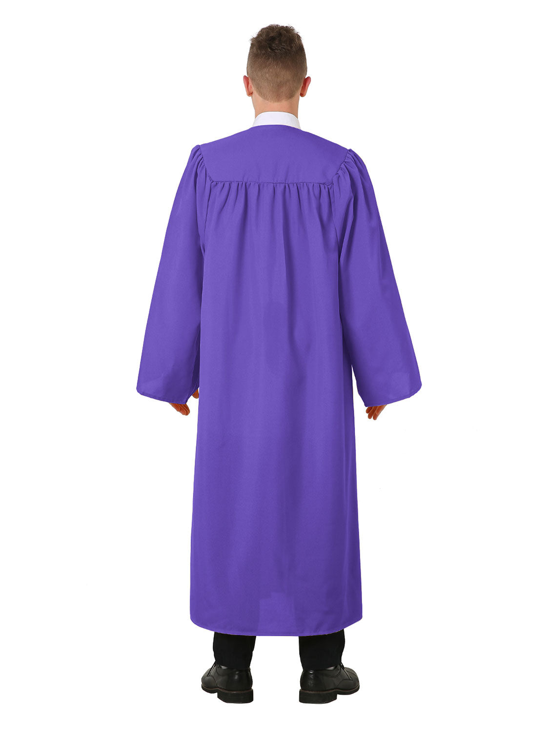 Unisex Matte Choir Robe for Church - 12 Colors Available