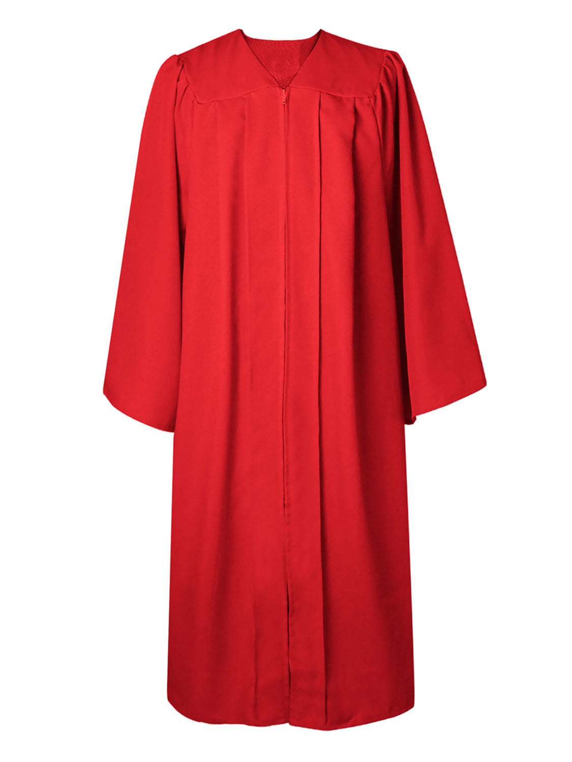 Unisex Matte Choir Robe for Church - 12 Colors Available