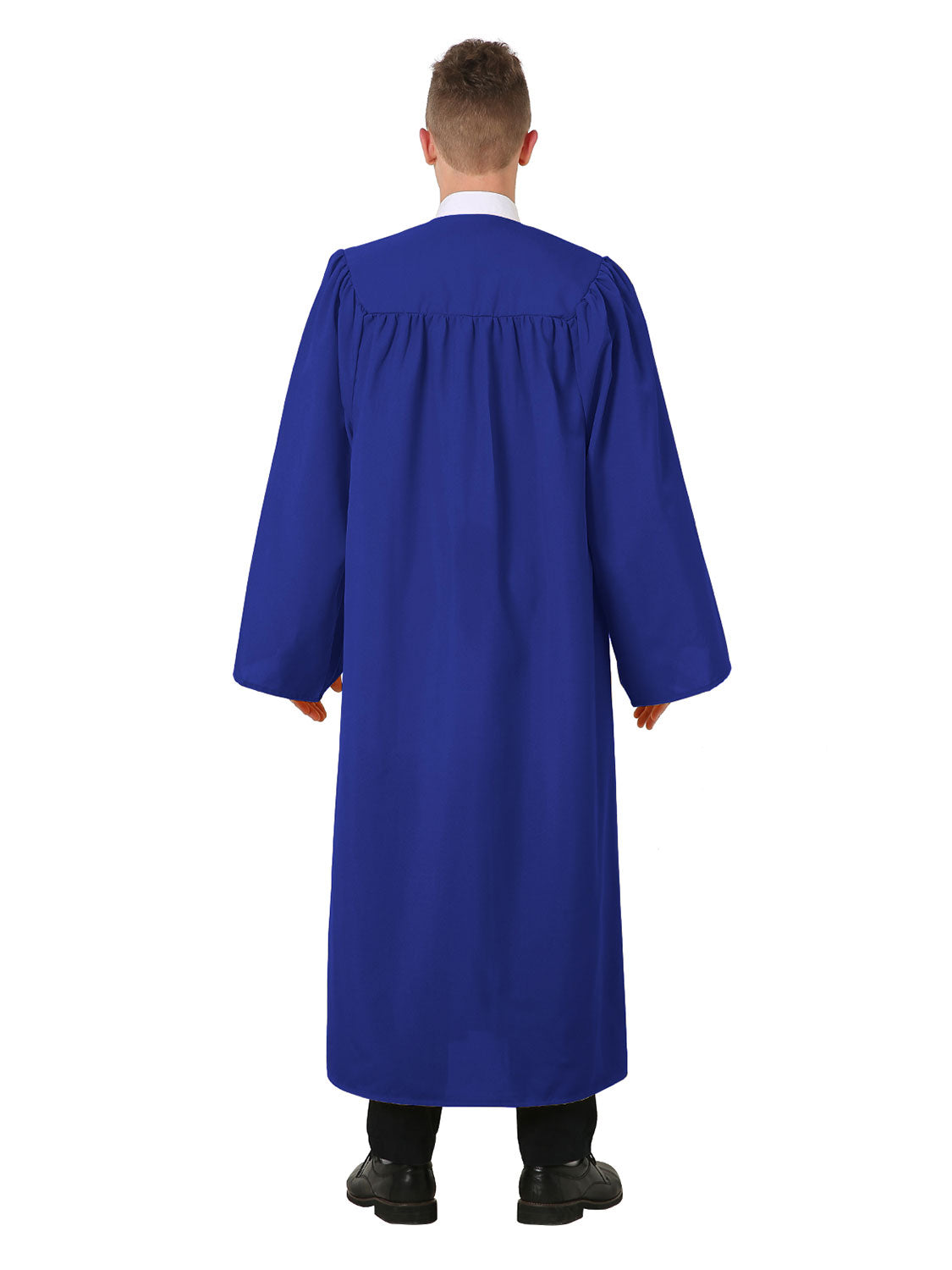 Unisex Matte Choir Robe for Church - 12 Colors Available