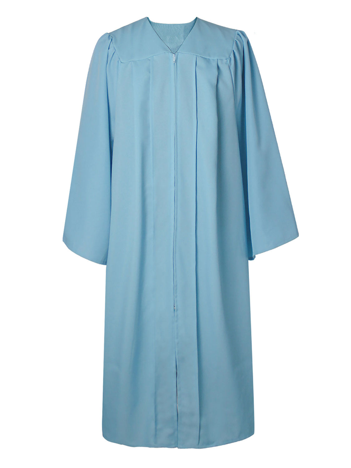 Unisex Matte Choir Robe for Church - 12 Colors Available