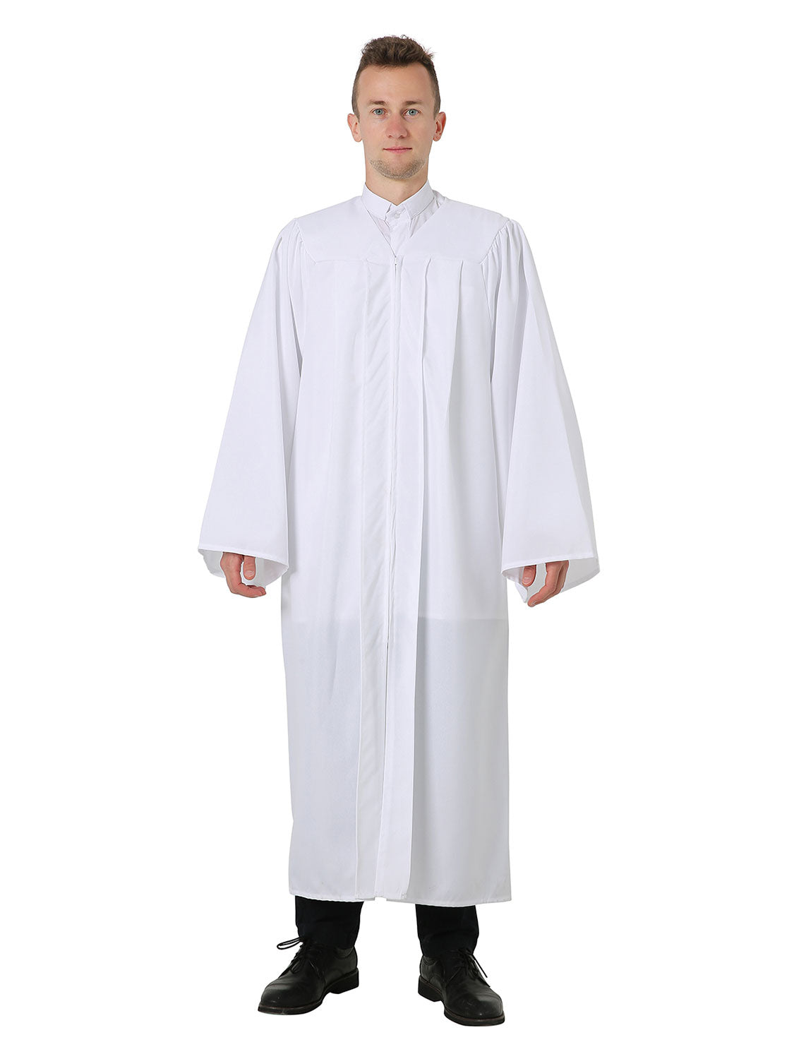 Unisex Matte Choir Robe for Church - 12 Colors Available