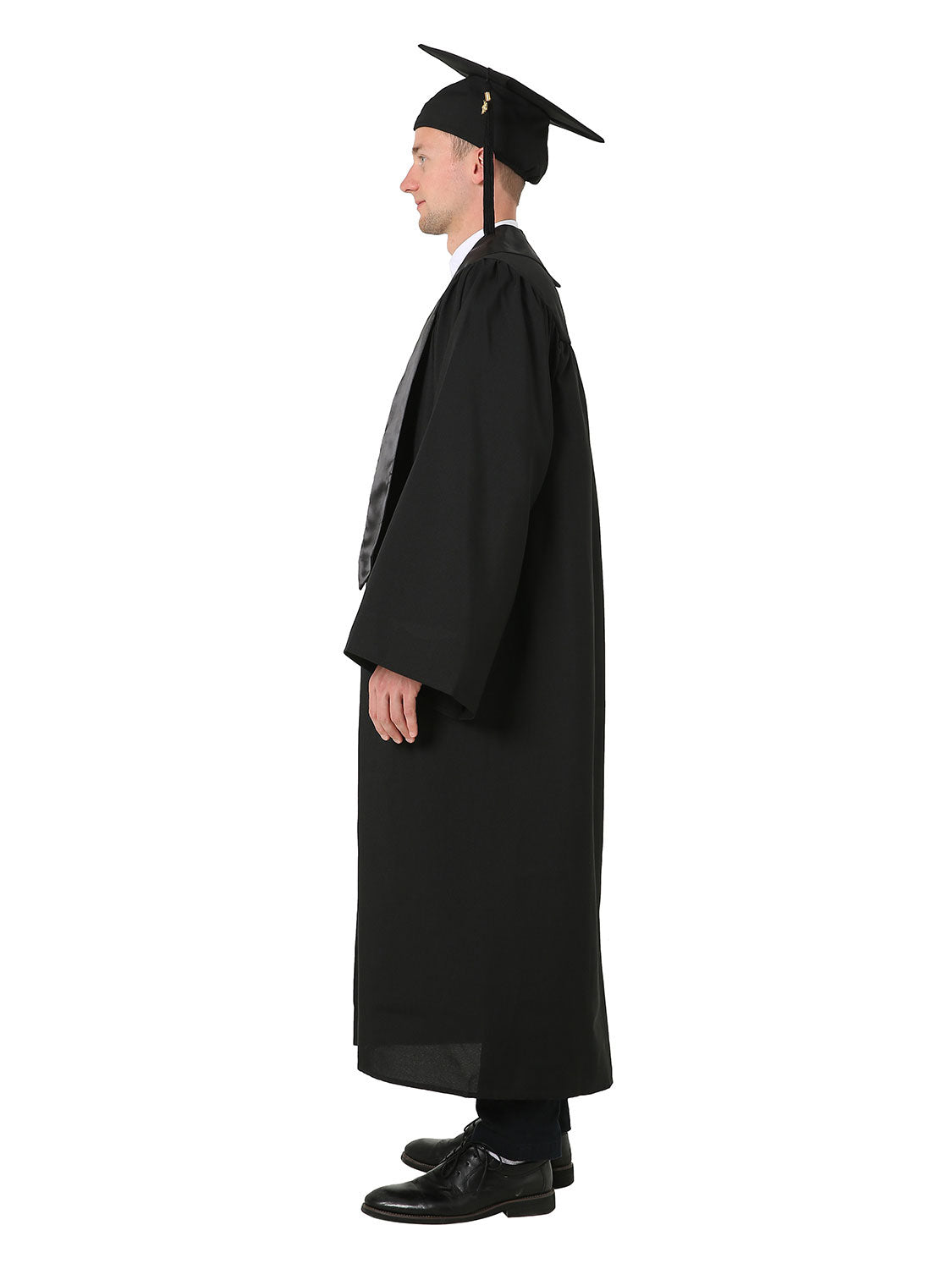 Matte High School Cap Gown and Stole Package