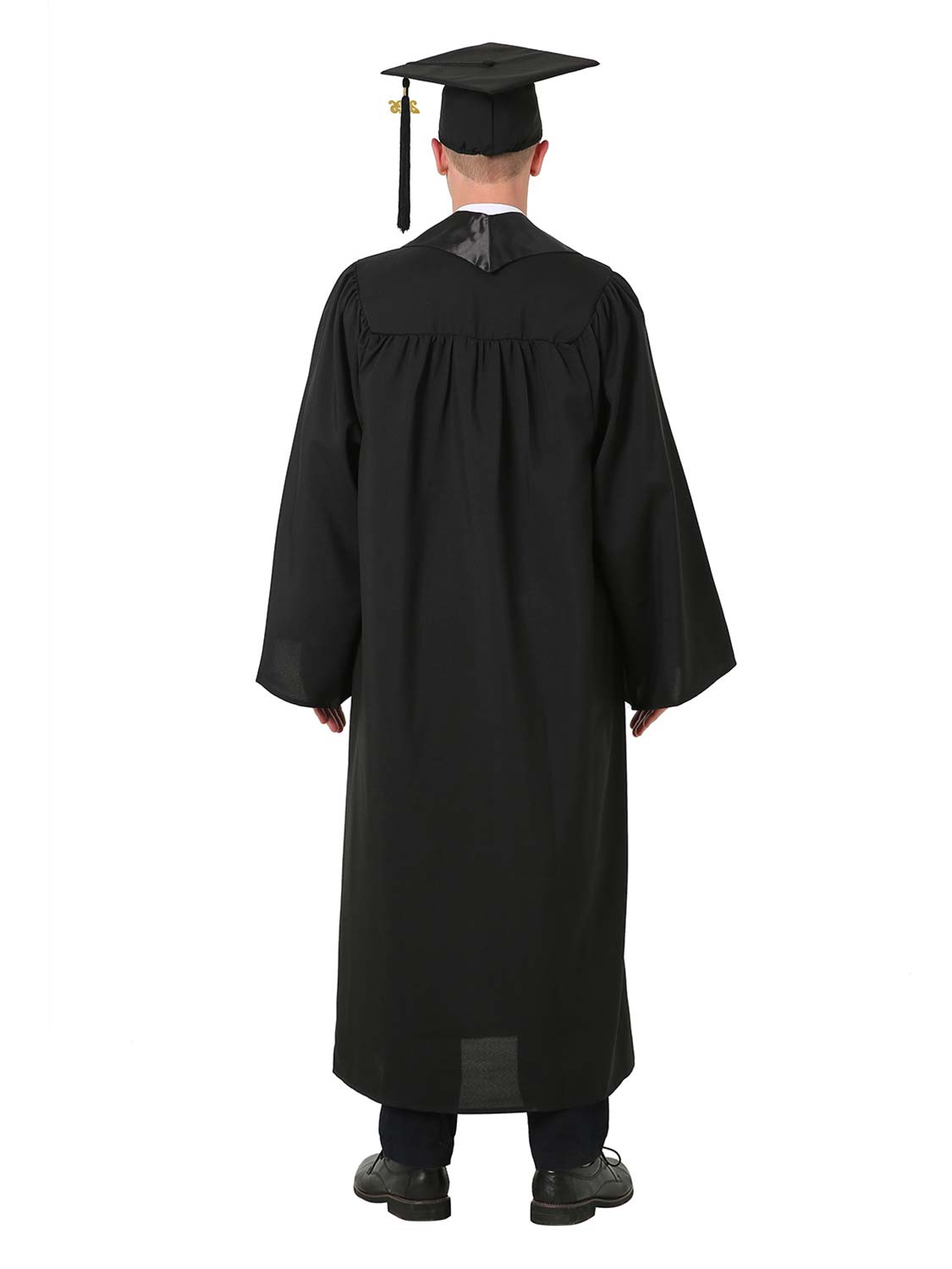 Matte High School Graduation Package (Cap, Gown, Stole and Diploma Cover)
