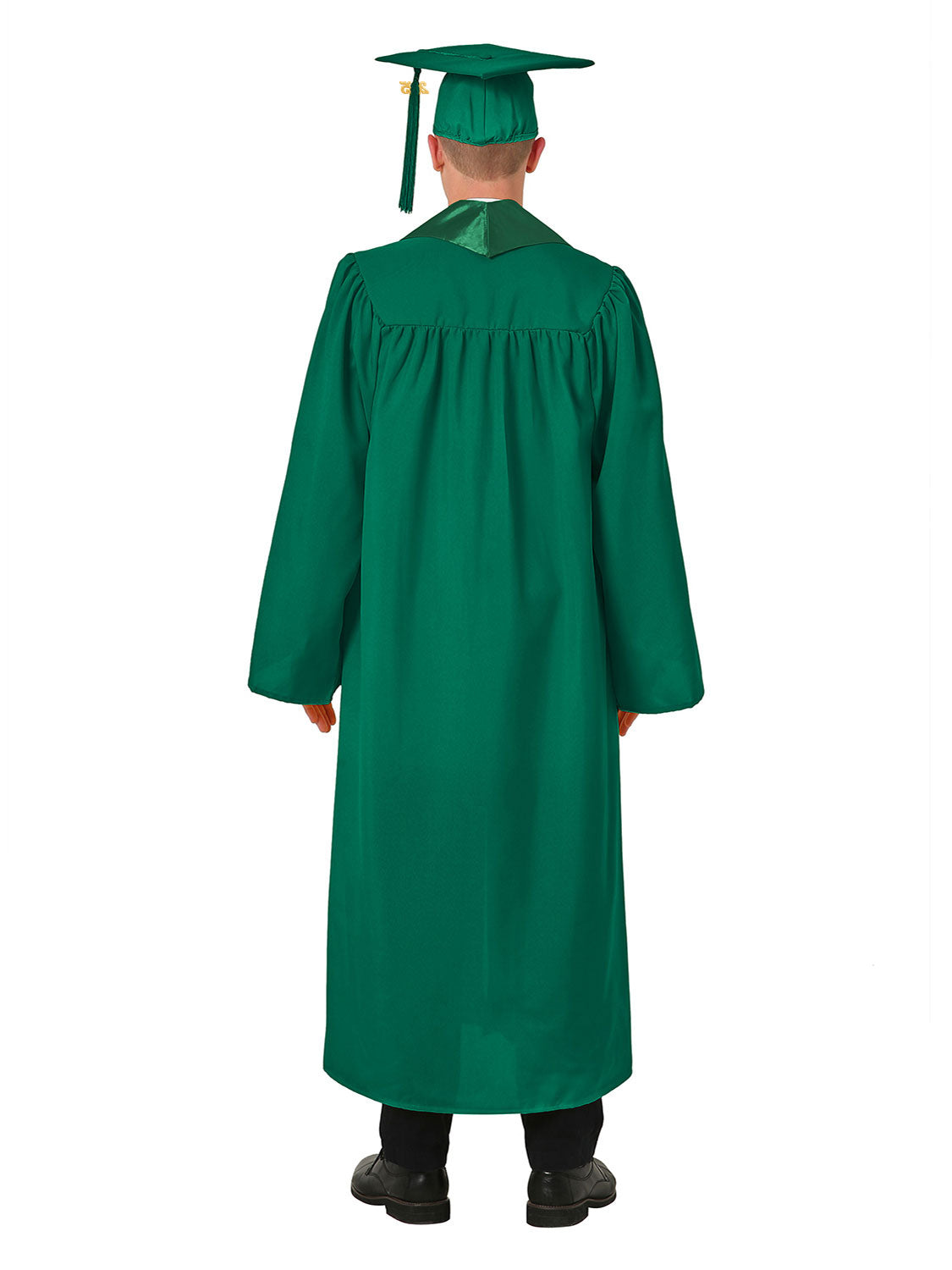 High School Cap, Gown and Stole Set with Diploma Cover, Certificate Paper, and Souvenirs - Multiple Colors Available