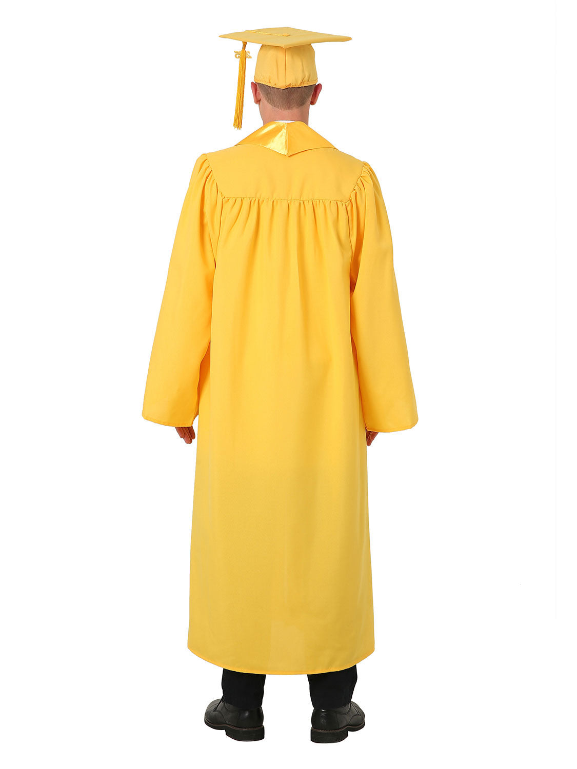 Matte High School Cap Gown and Stole Package