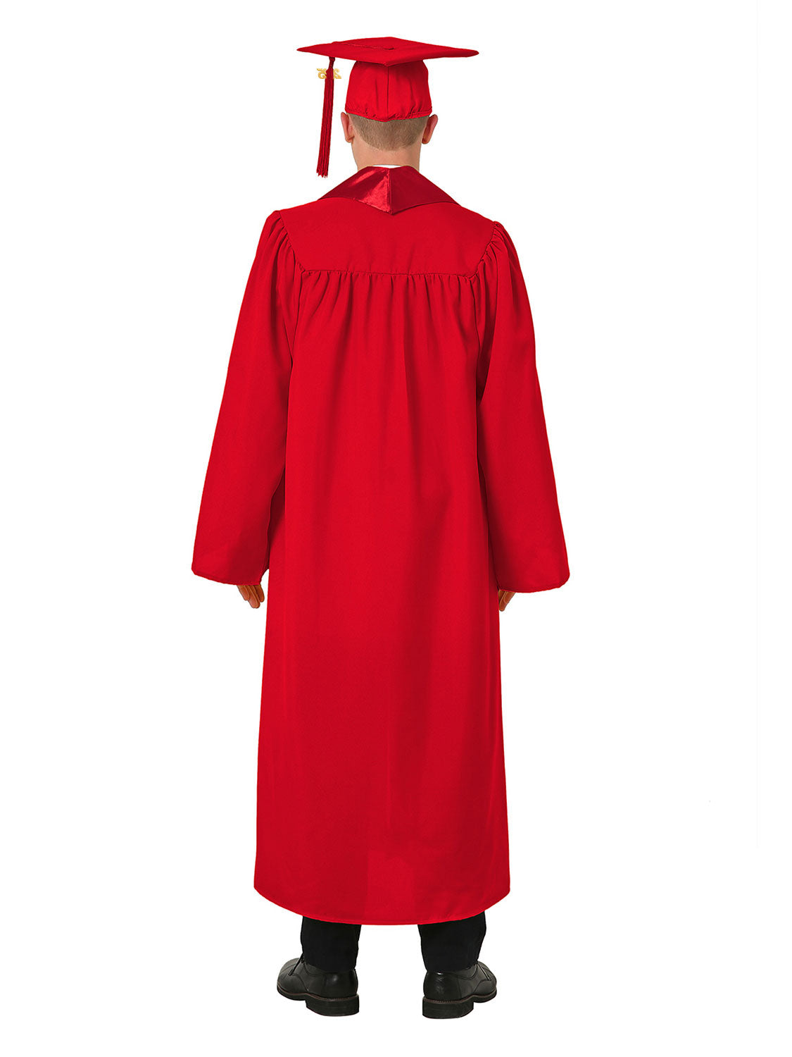 Matte High School Cap Gown and Stole Package