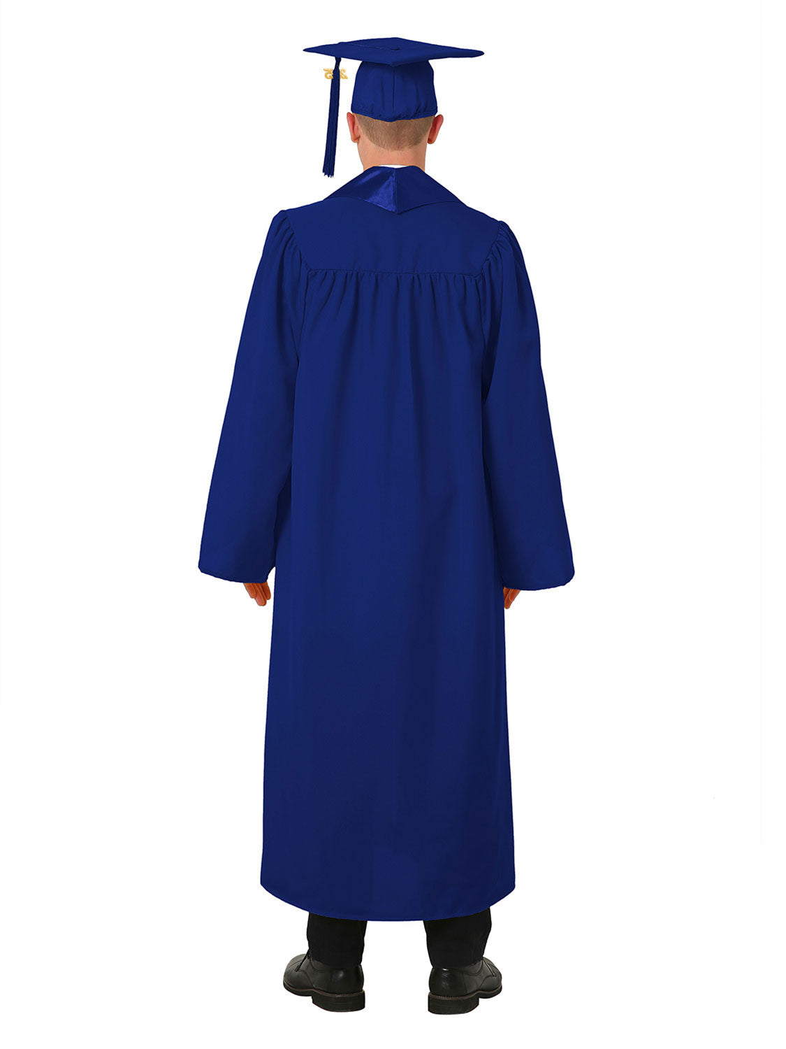 High School Cap, Gown and Stole Set with Diploma Cover, Certificate Paper, and Souvenirs - Multiple Colors Available