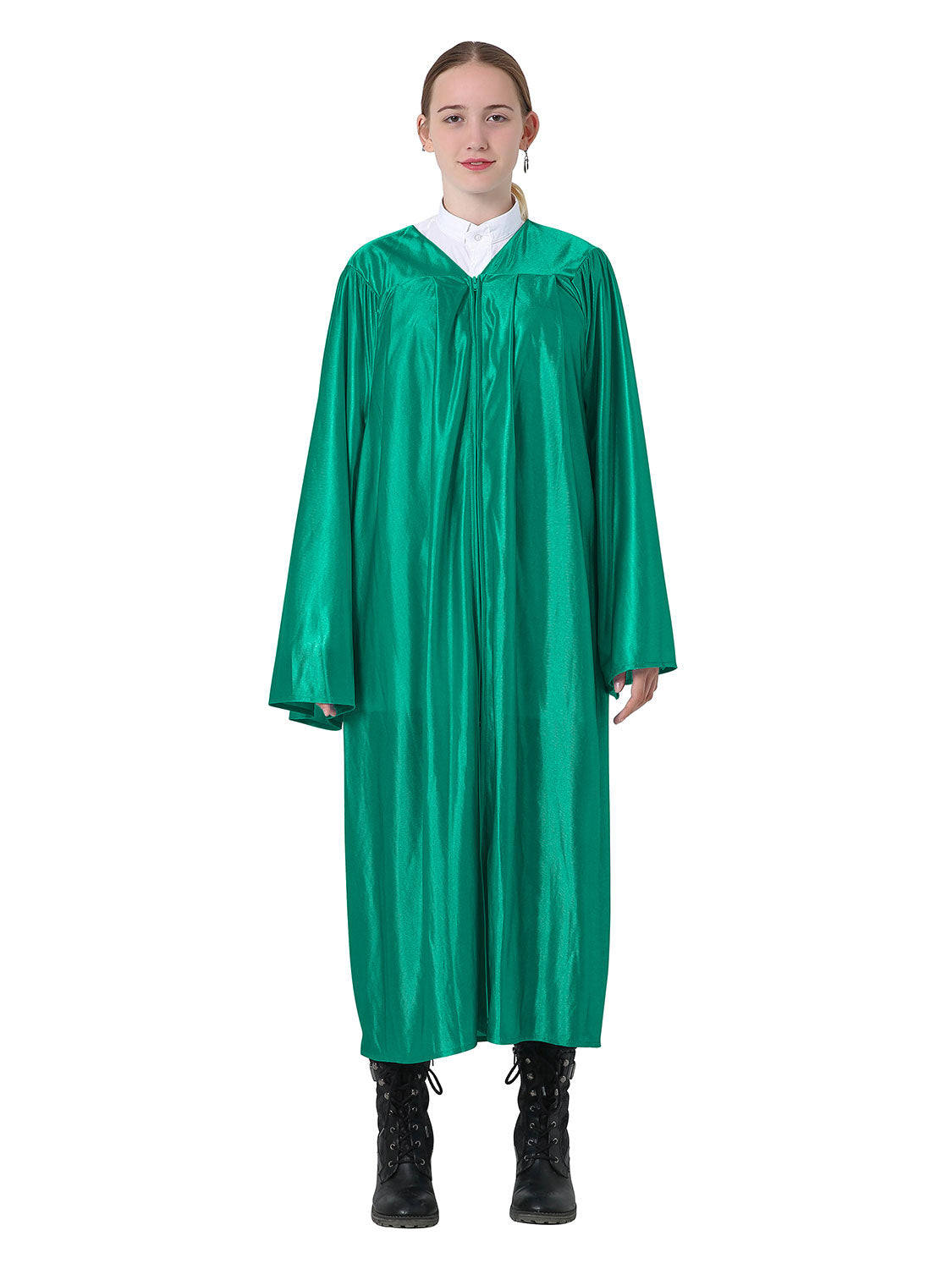 Unisex Shiny Choir Robe for Church - 12 Colors Available