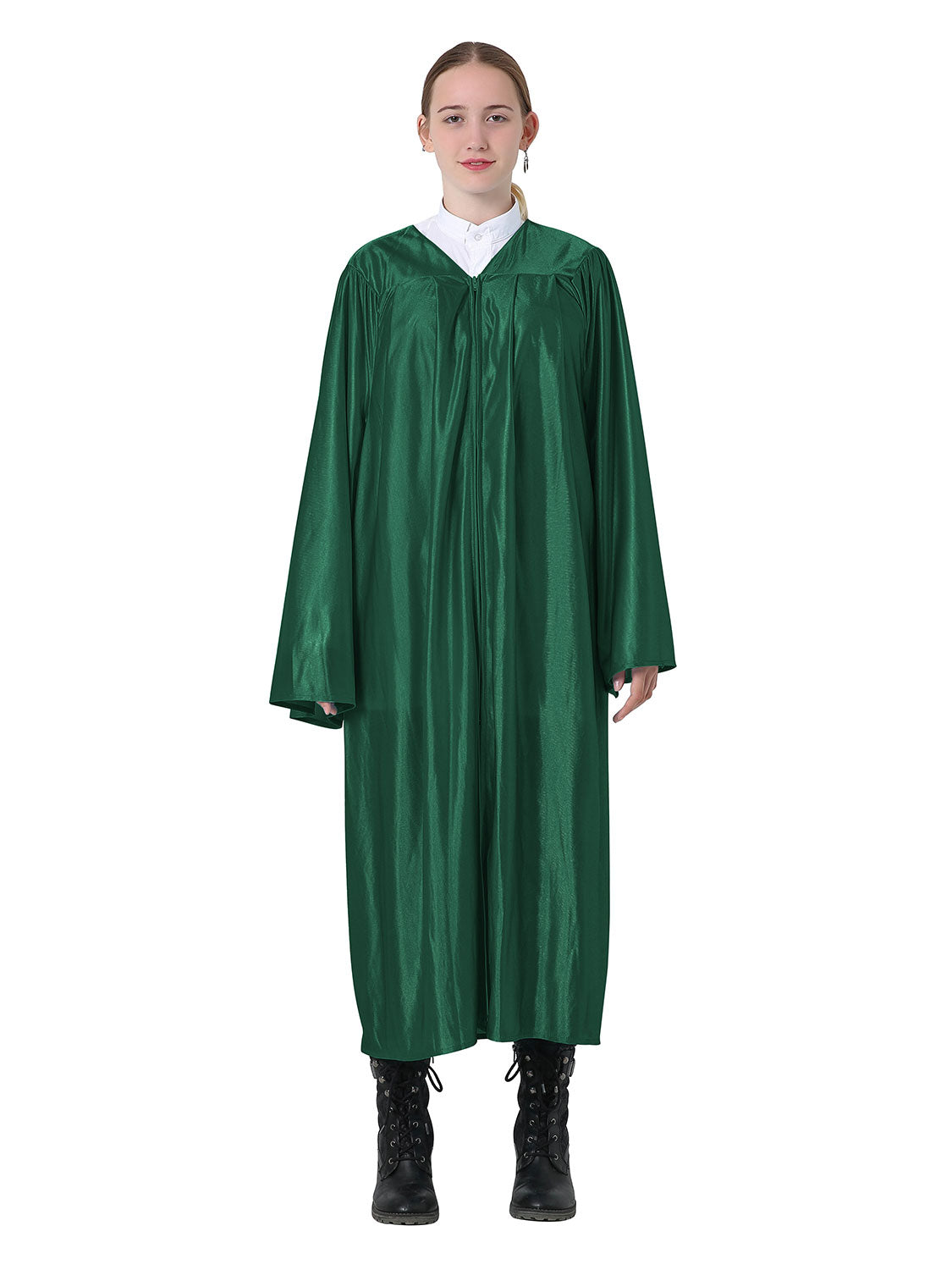 Unisex Shiny Choir Robe for Church - 12 Colors Available