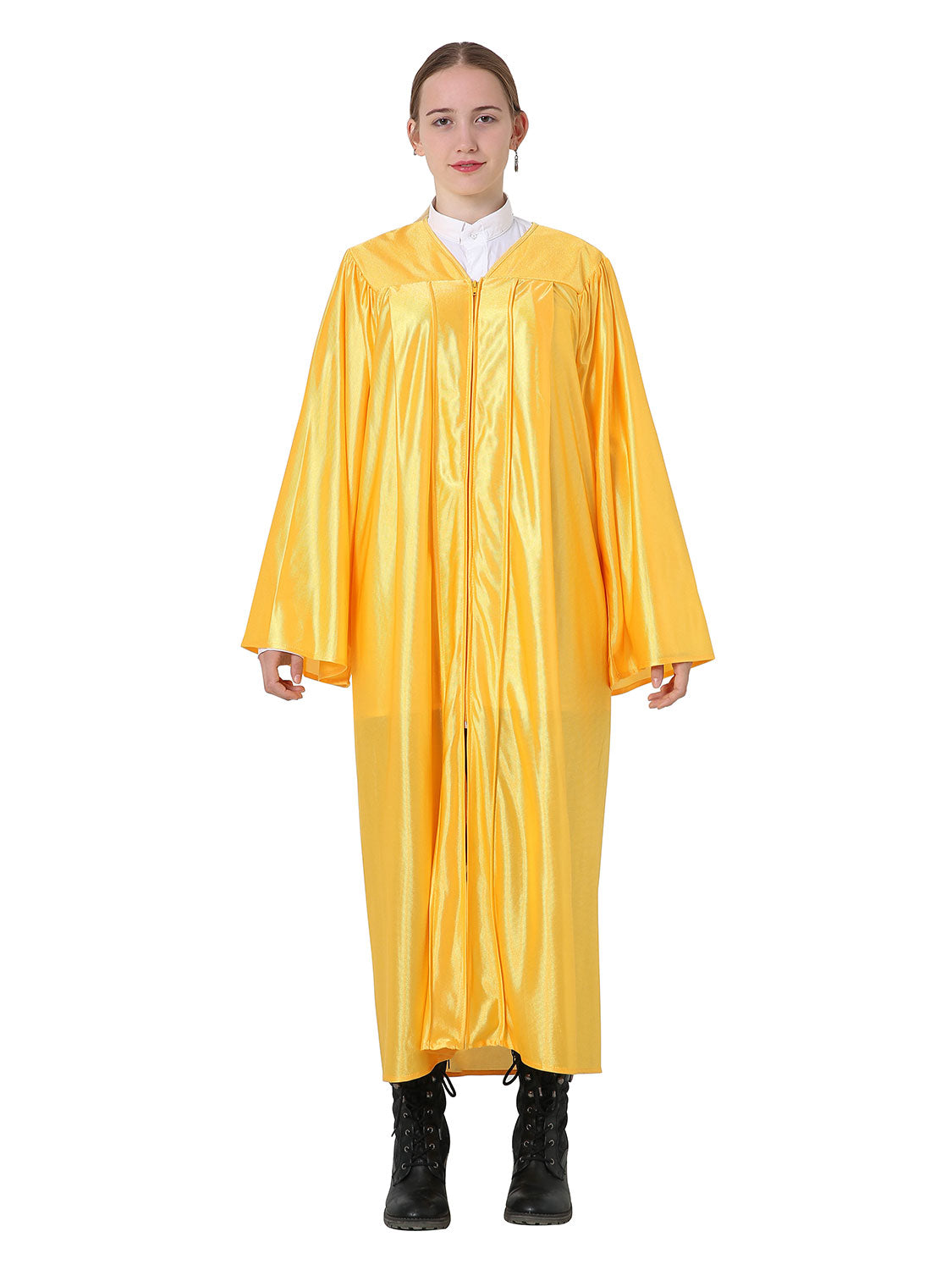 Unisex Shiny Choir Robe for Church - 12 Colors Available