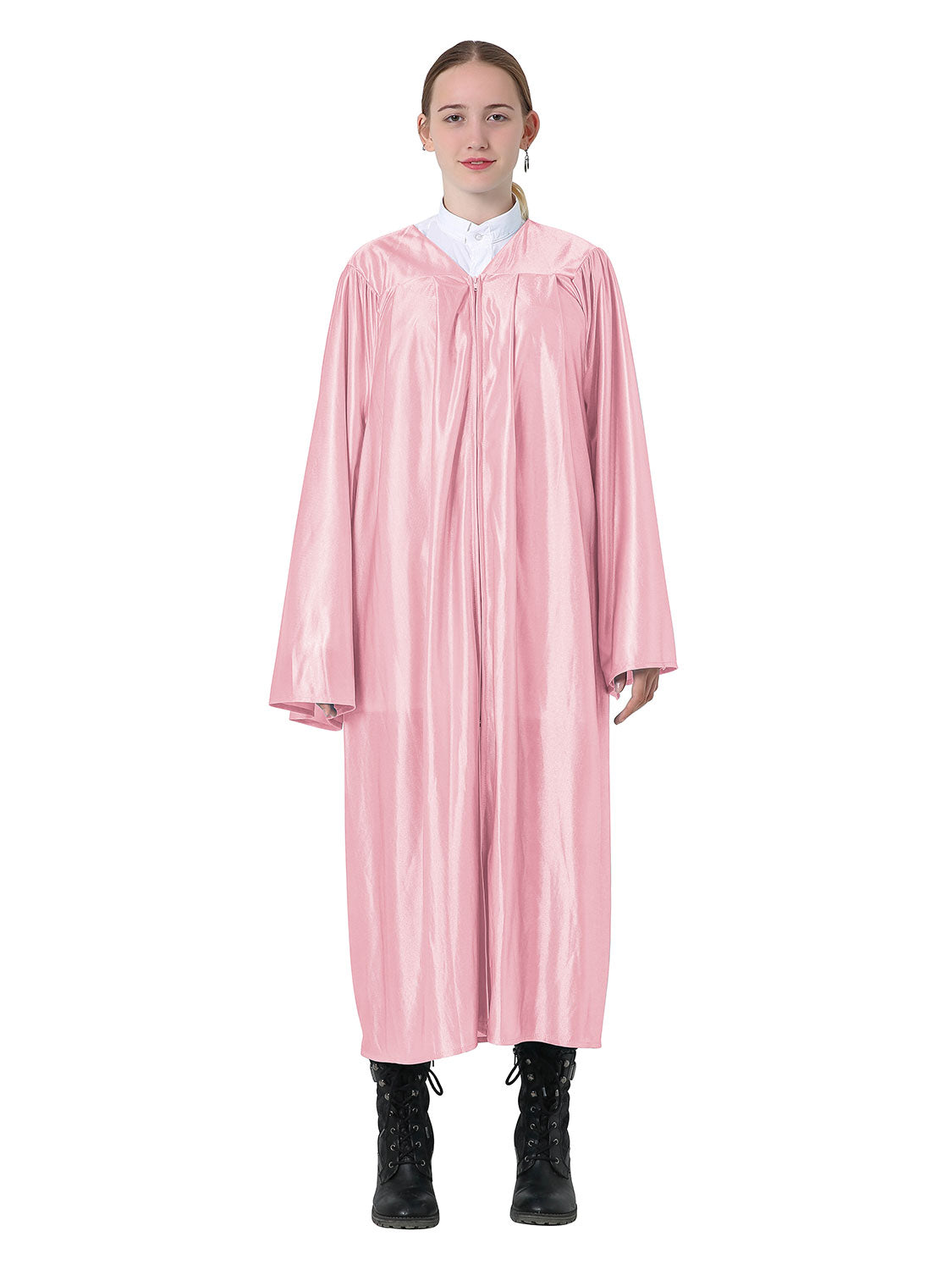 Unisex Shiny Choir Robe for Church - 12 Colors Available