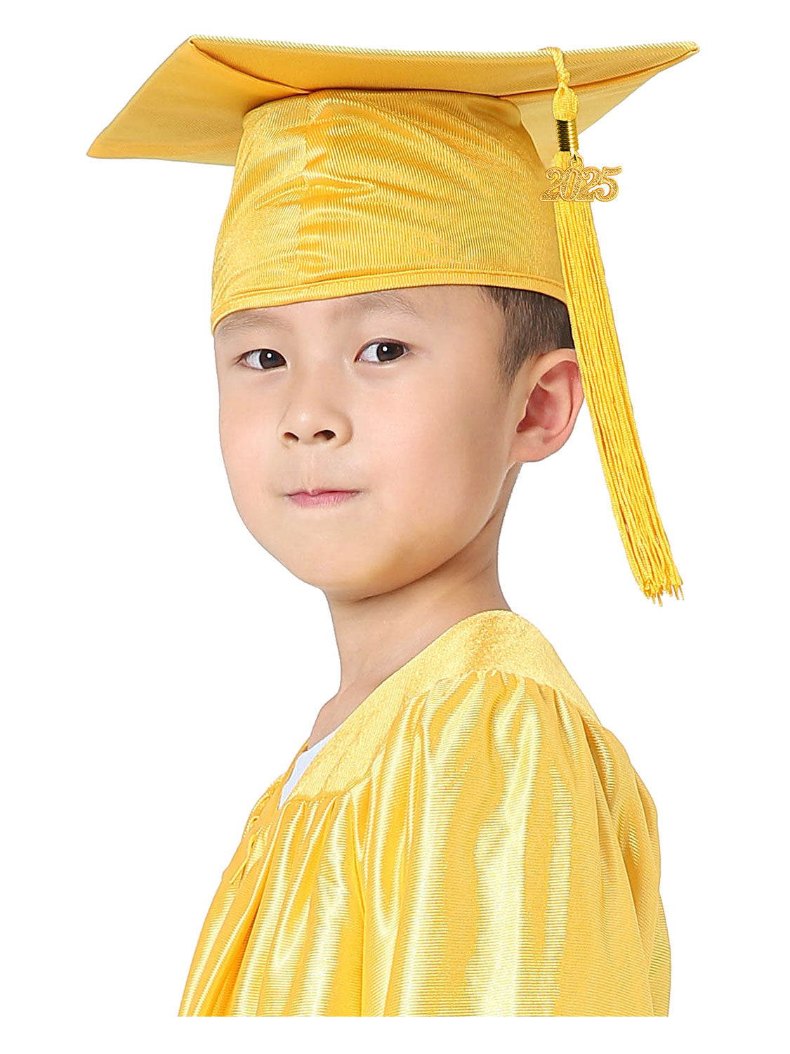 Shiny Kindergarten Cap and Gown Set - 12 Colors Available