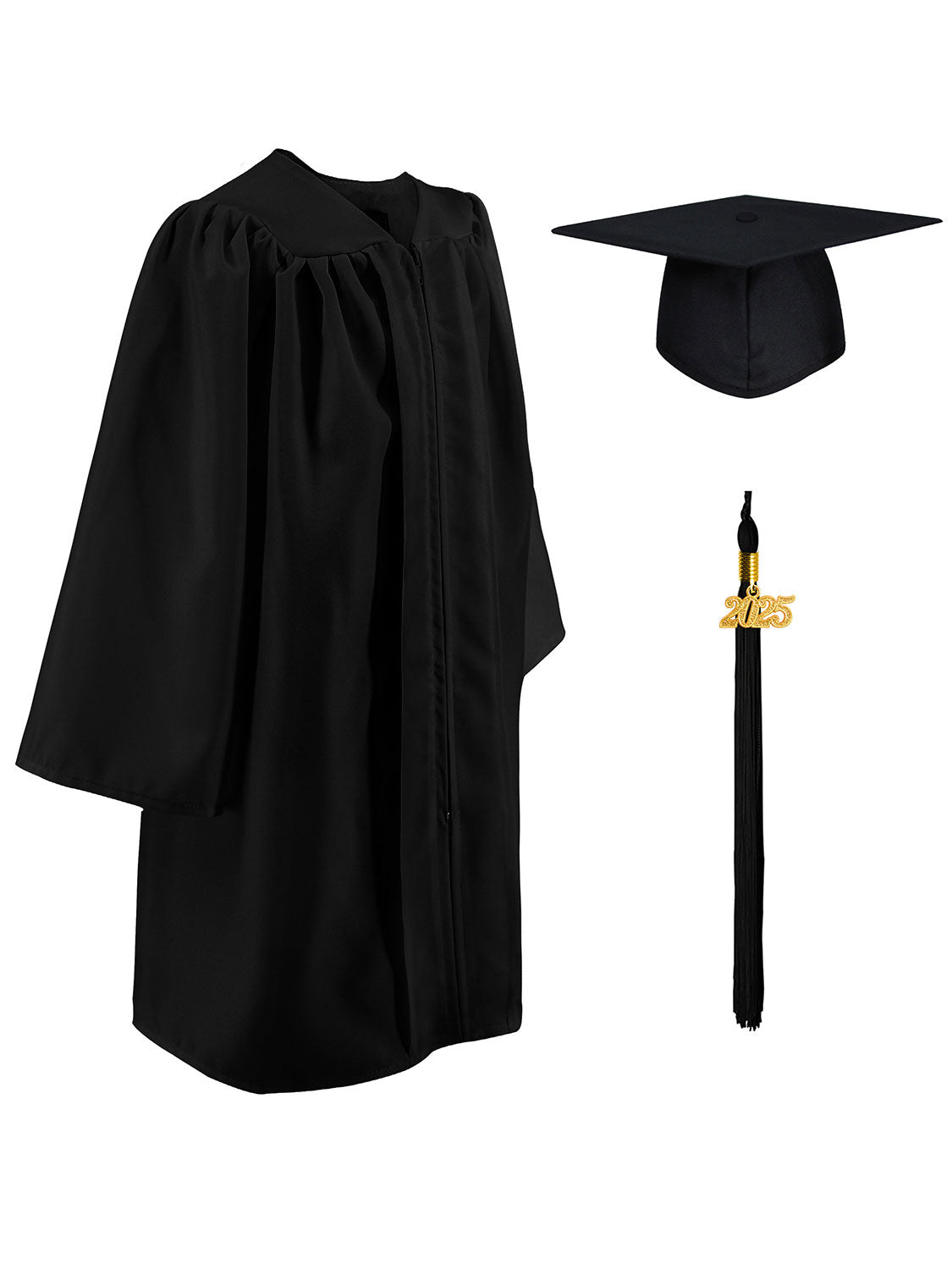 Matte Kindergarten Cap and Gown Set - 10 Colors Available