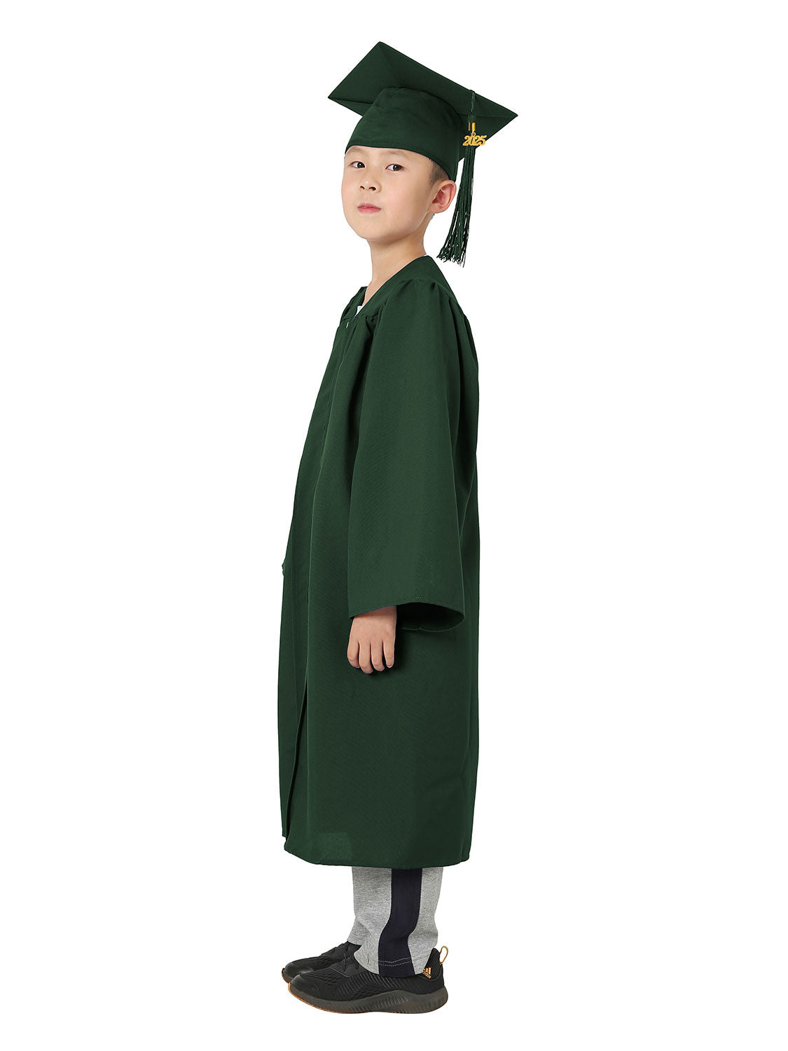 Matte Kindergarten Cap and Gown Set - 10 Colors Available