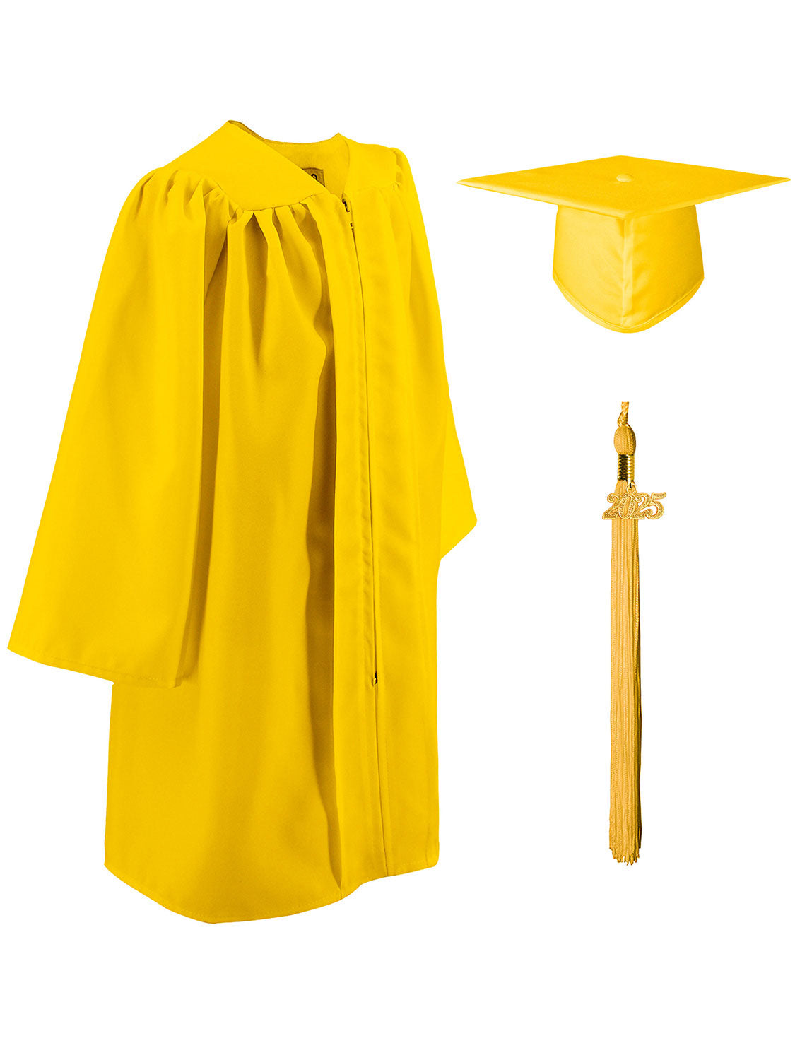 Matte Kindergarten Cap and Gown Set - 10 Colors Available