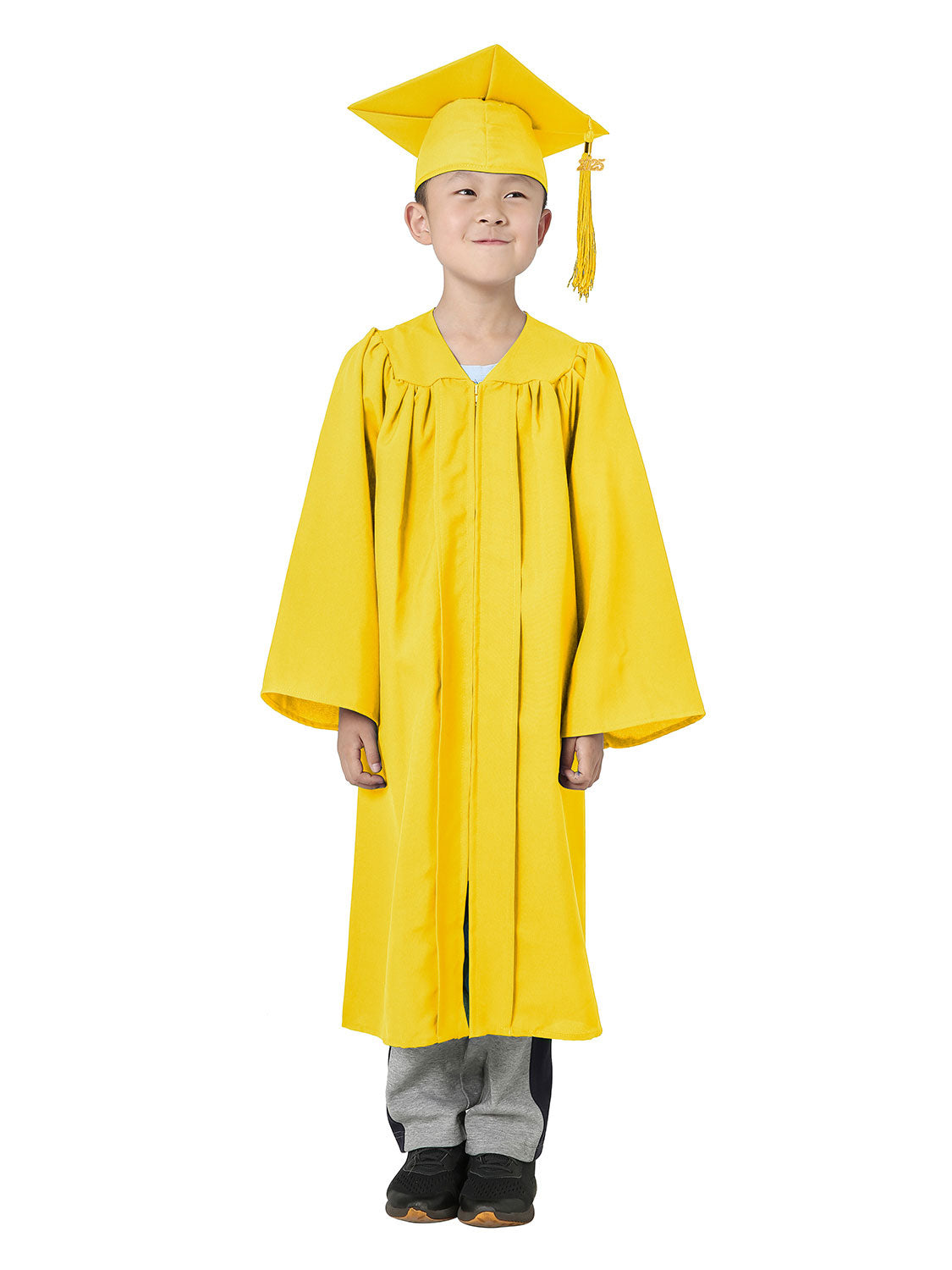 Matte Kindergarten Cap and Gown Set - 10 Colors Available