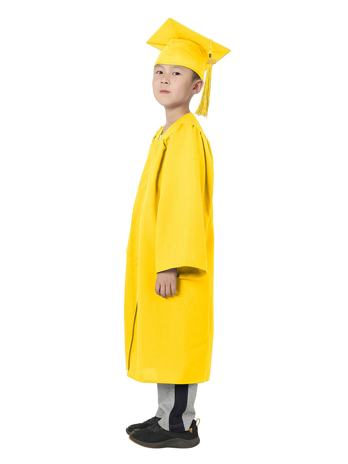 Matte Kindergarten Cap and Gown Set - 10 Colors Available