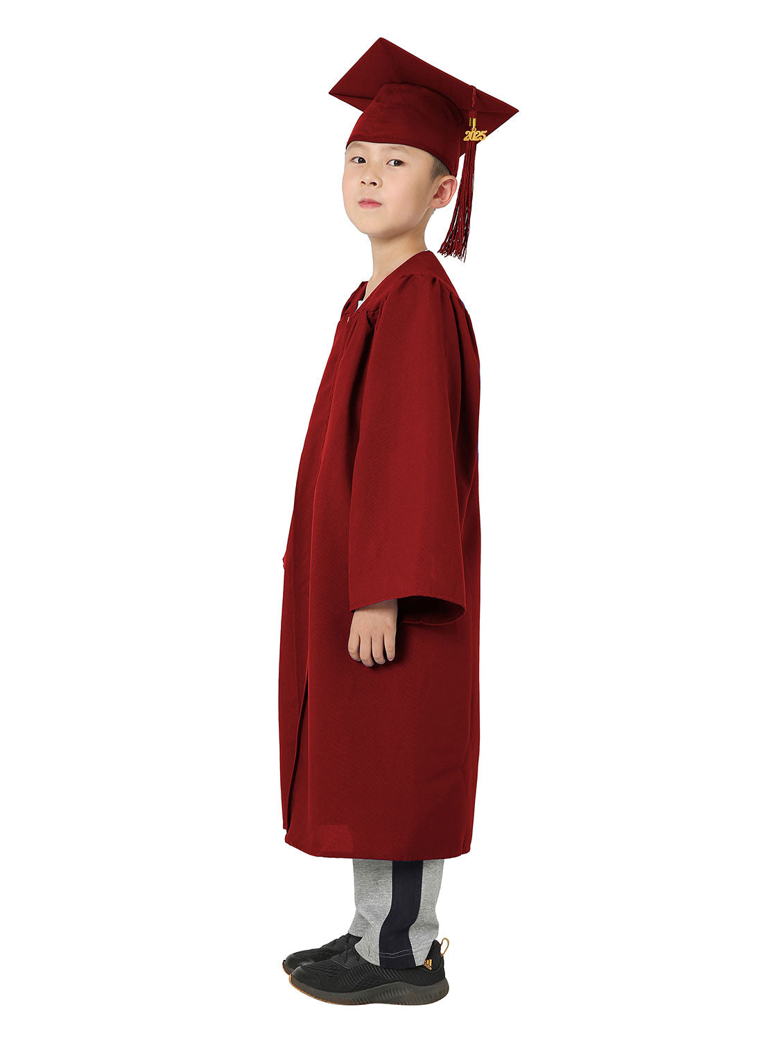 Matte Kindergarten Cap and Gown Set - 10 Colors Available