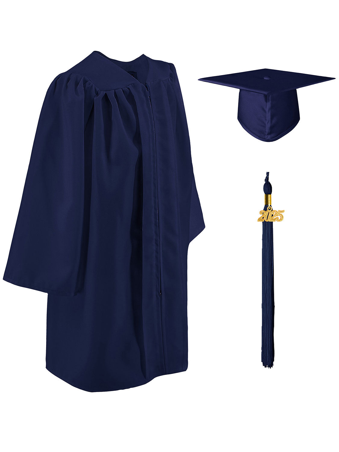 Matte Kindergarten Cap and Gown Set - 10 Colors Available