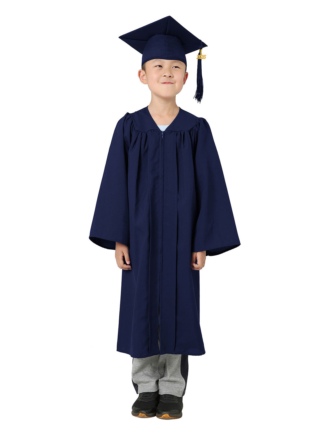 Matte Kindergarten Cap and Gown Set - 10 Colors Available