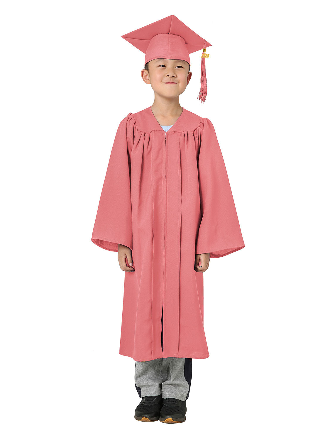 Matte Kindergarten Cap and Gown Set - 10 Colors Available