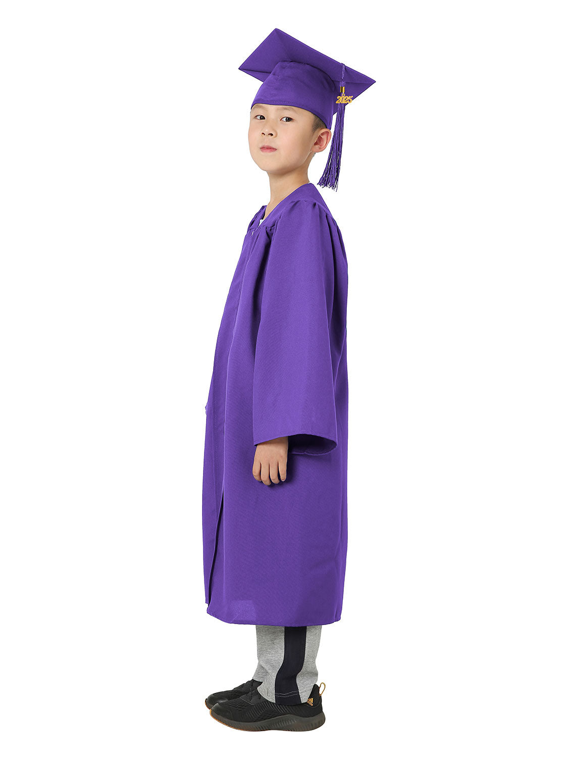 Matte Kindergarten Cap and Gown Set - 10 Colors Available