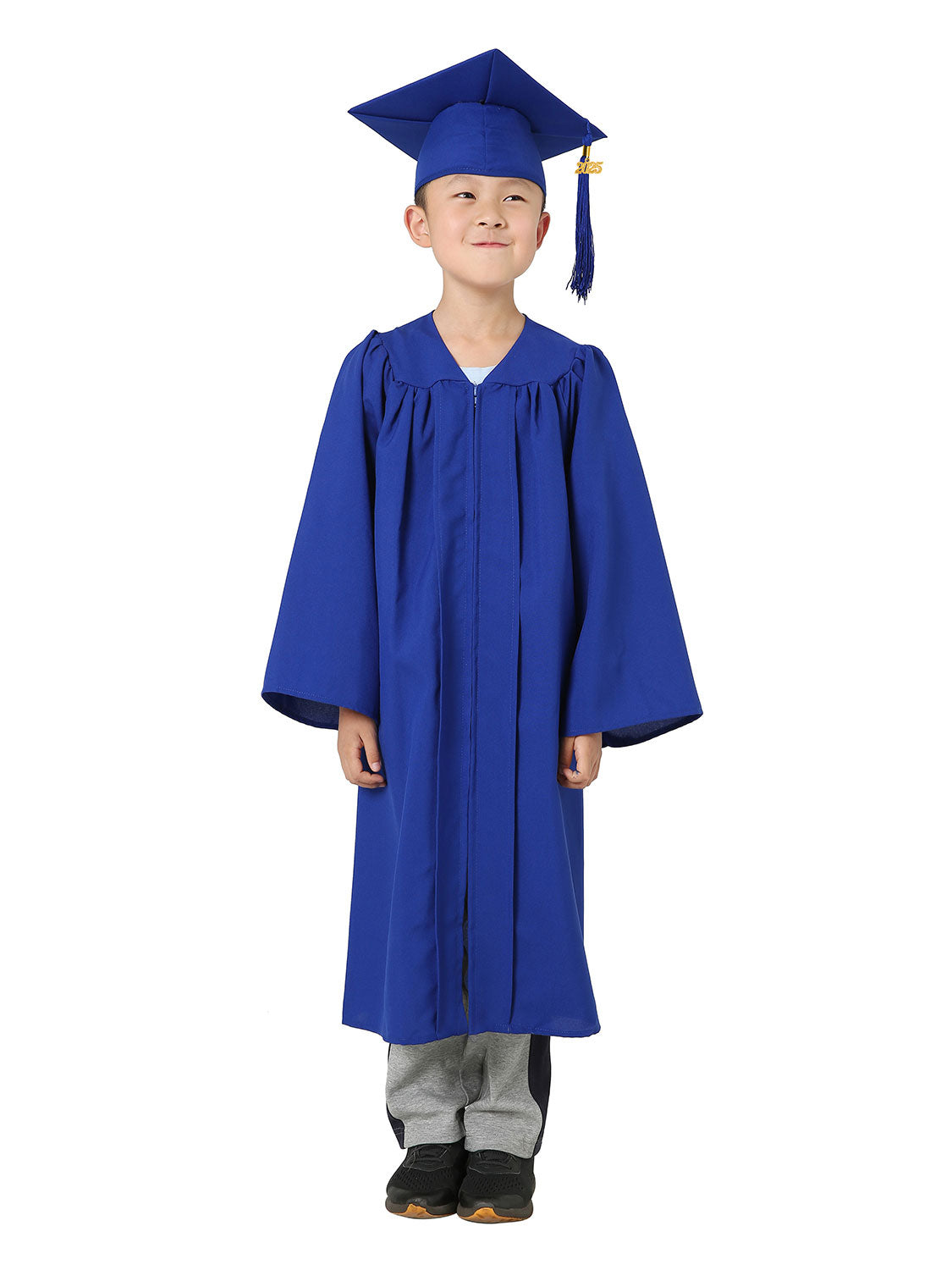 Matte Kindergarten Cap and Gown Set - 10 Colors Available