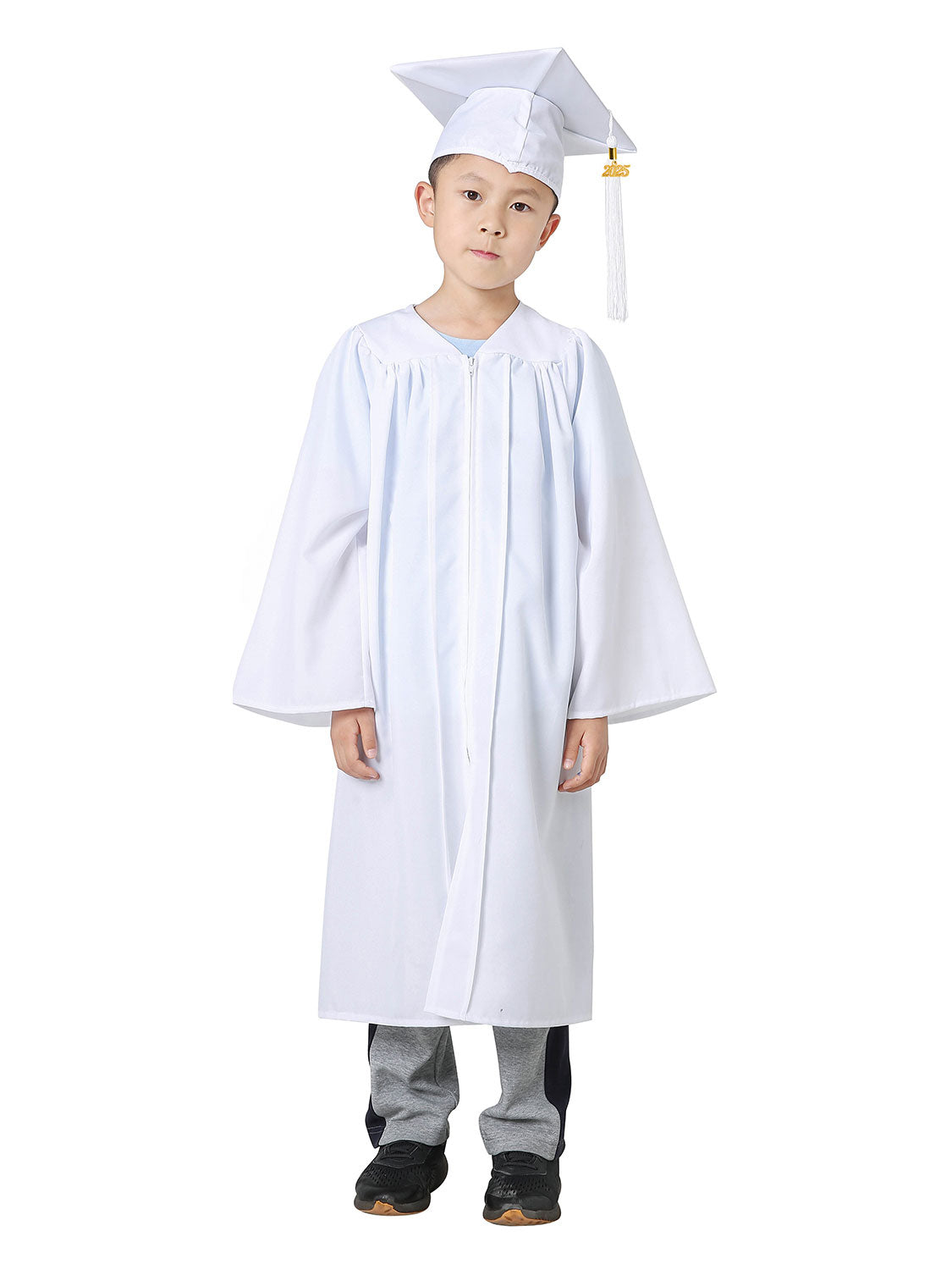 Matte Kindergarten Cap and Gown Set - 10 Colors Available