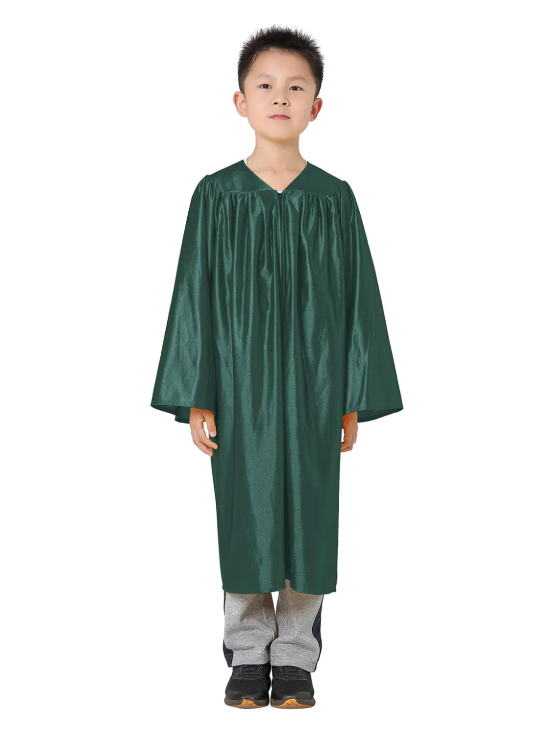 Shiny Children Choir Robe - 12 Colors Available