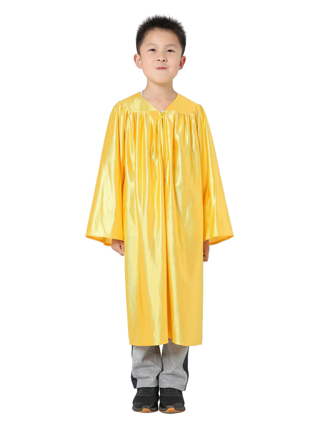 Shiny Children Choir Robe - 12 Colors Available