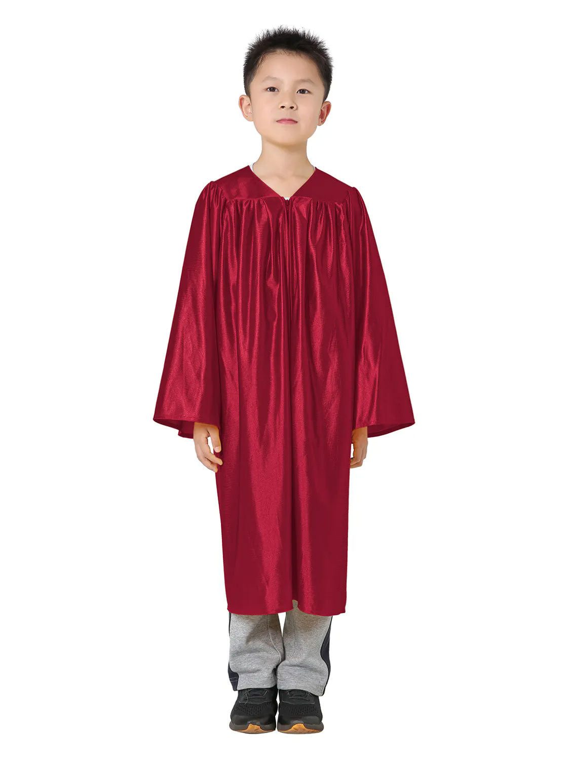 Shiny Children Choir Robe - 12 Colors Available