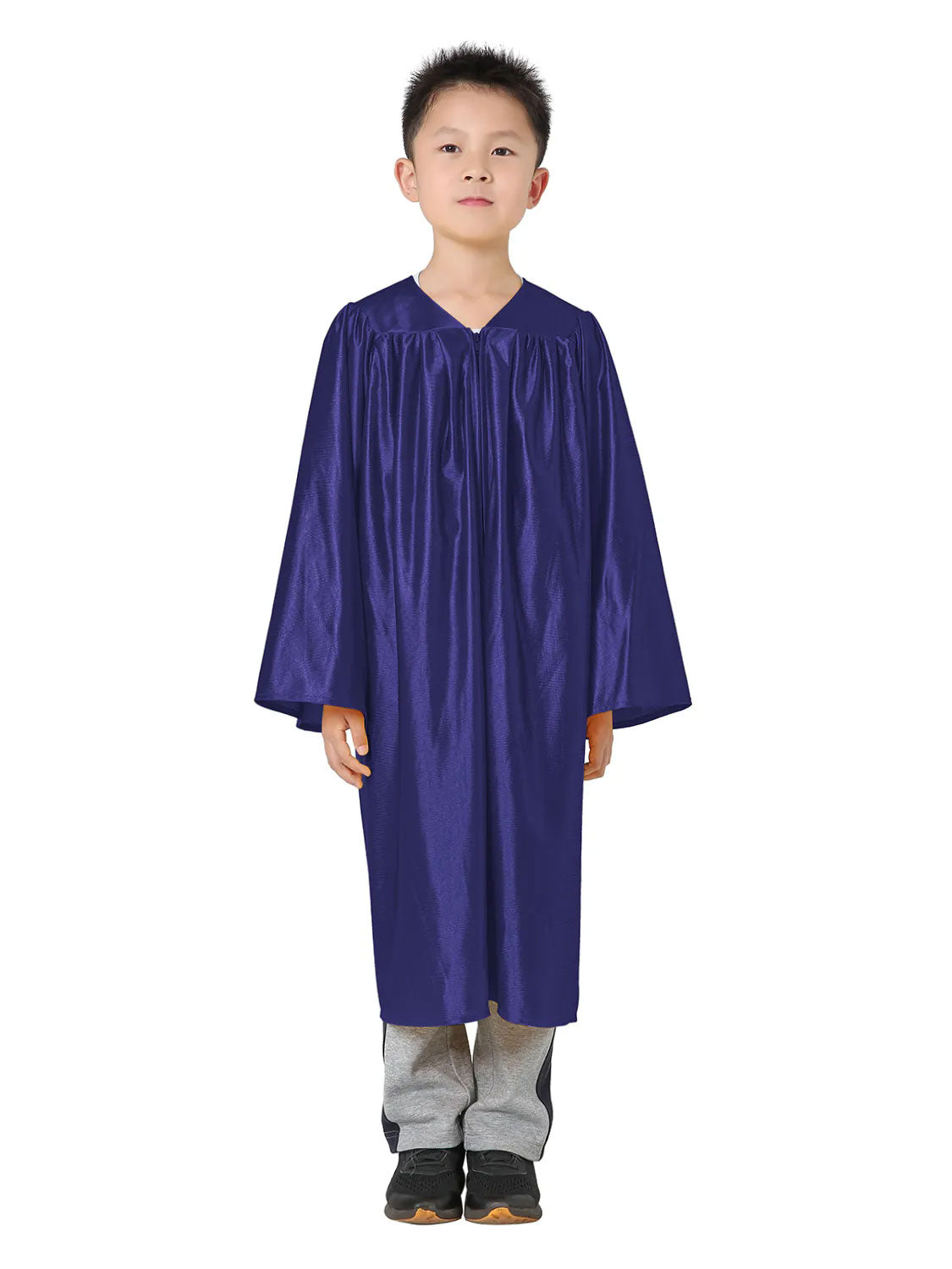 Shiny Children Choir Robe - 12 Colors Available